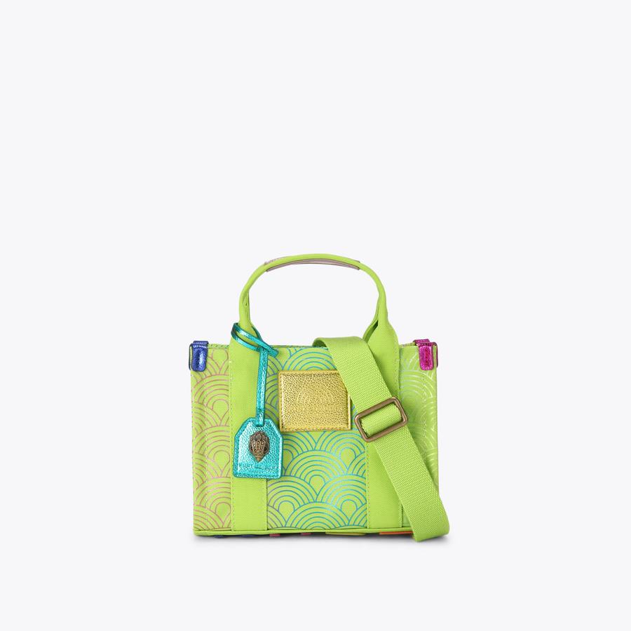 XS SOUTHBANK TOTE Lime Tote Bag by KURT GEIGER LONDON