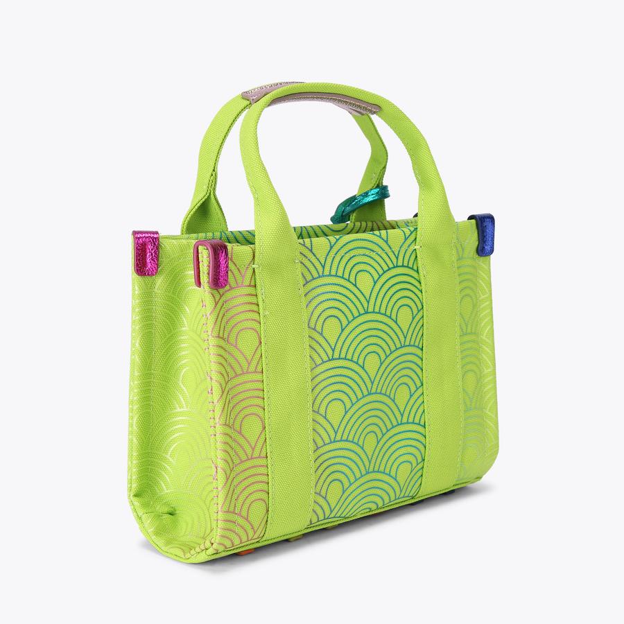 エコバッグ GREEN STUFF Boxy shopper bag 53 diamond light ivory 3328_LIM_Silkscreen.jpg