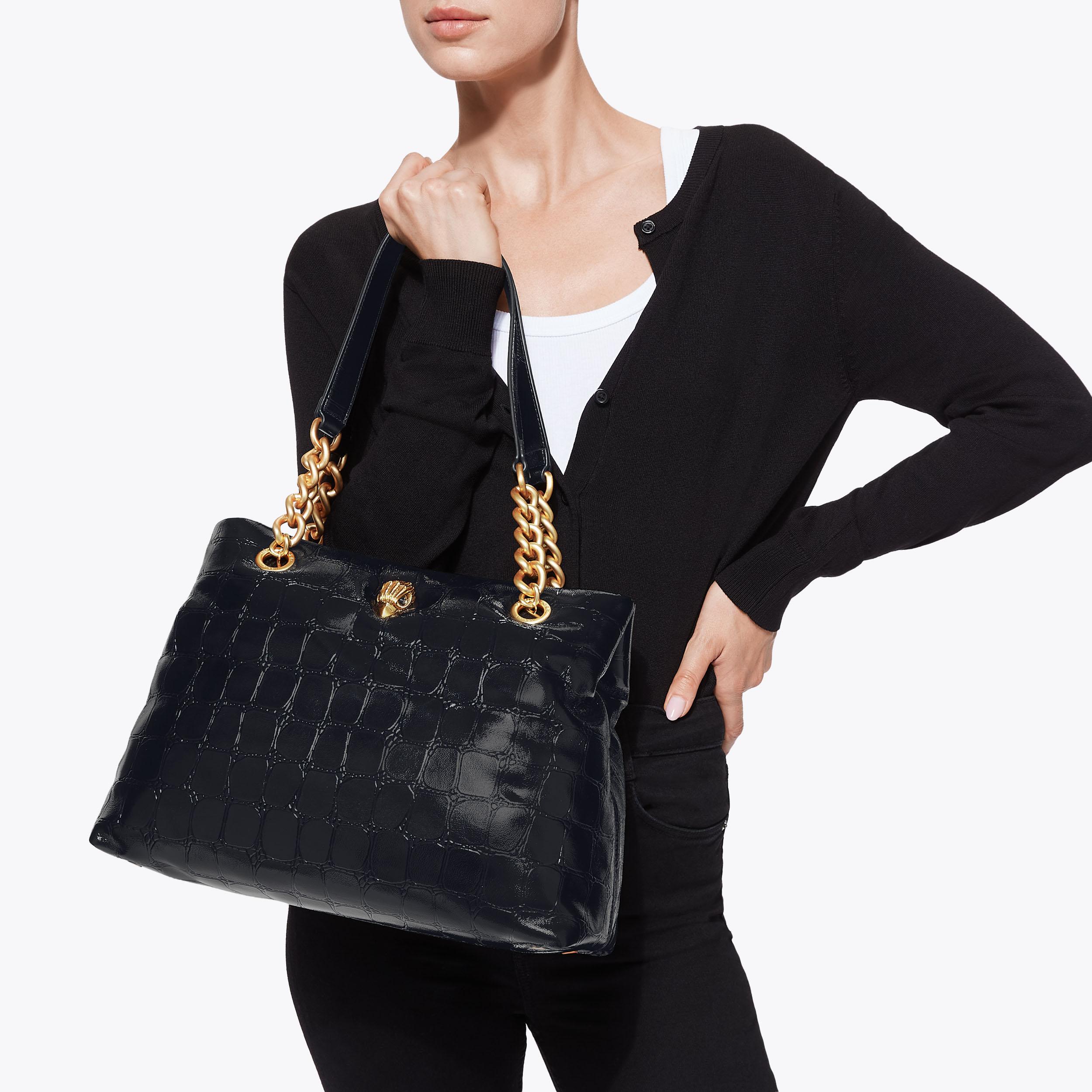 Kurt geiger croc kensington bag on sale