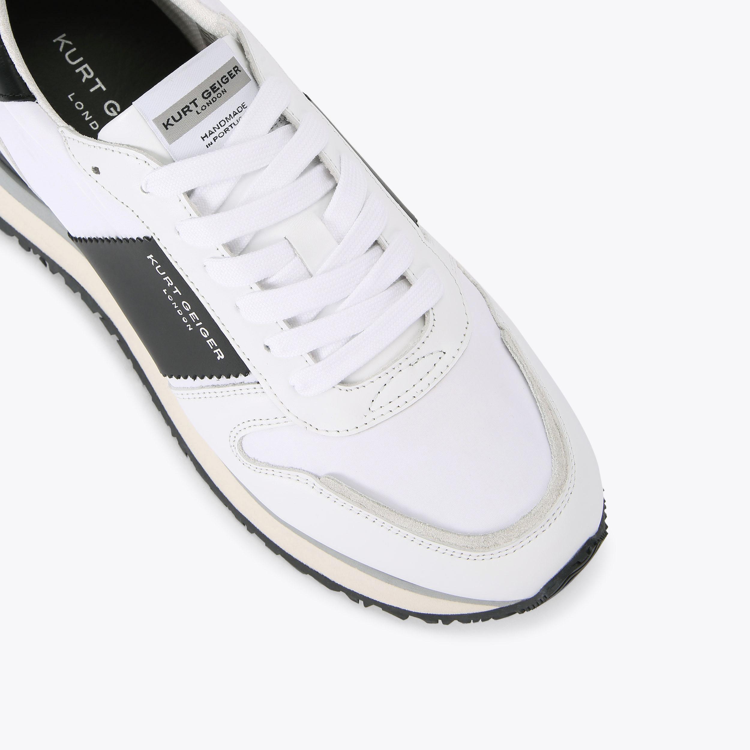 Mens white trainers sale kurt geiger