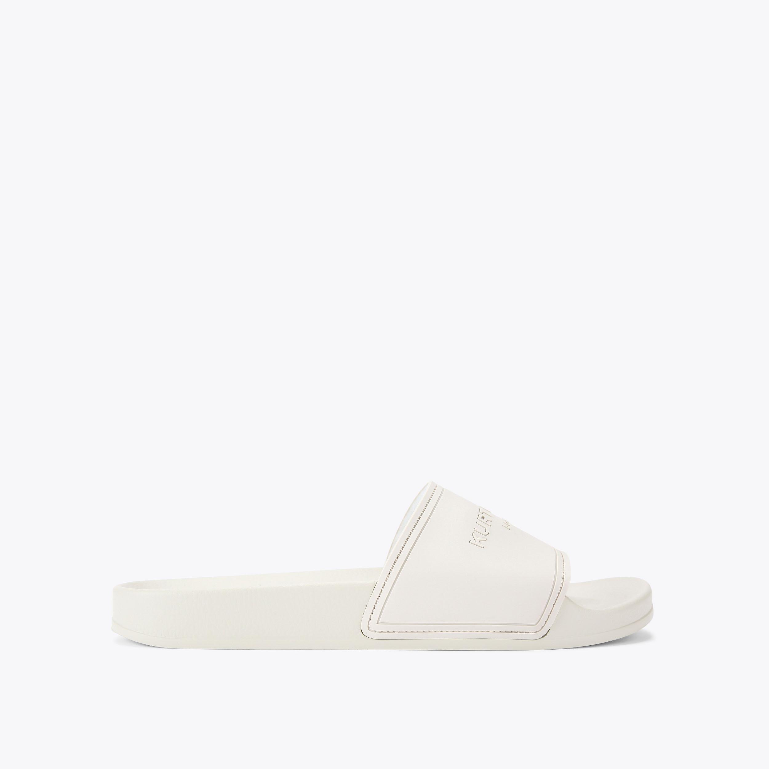 KGL POOL SLIDER MENS Bone Slip On Sandal by KURT GEIGER LONDON