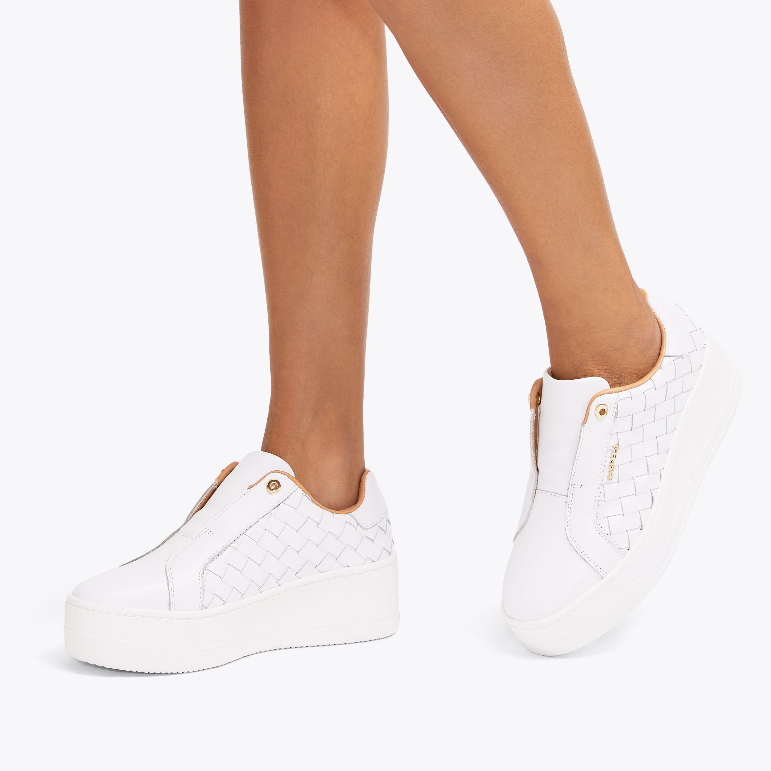 Gielli lace up tennis trainers hot sale