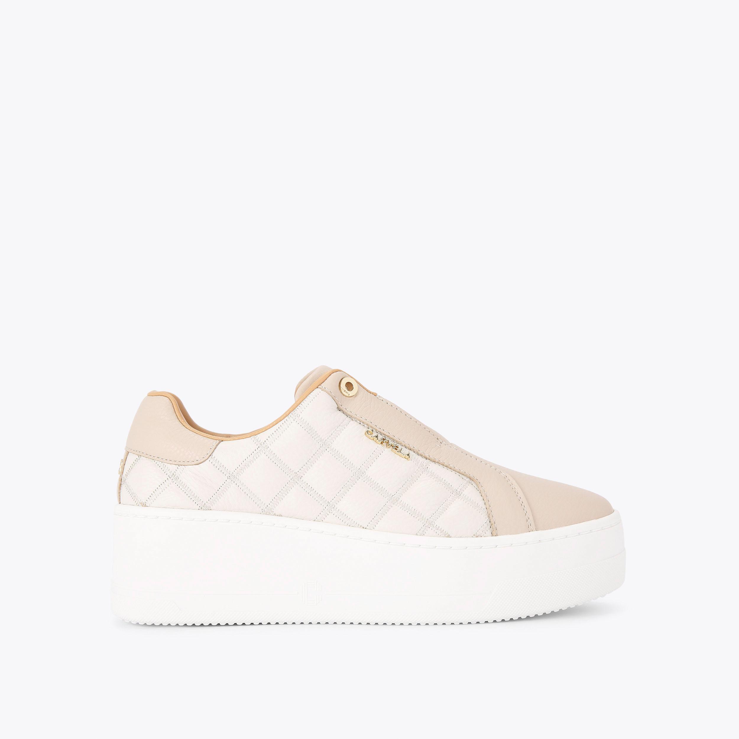 Carvela trainers hot sale rose gold