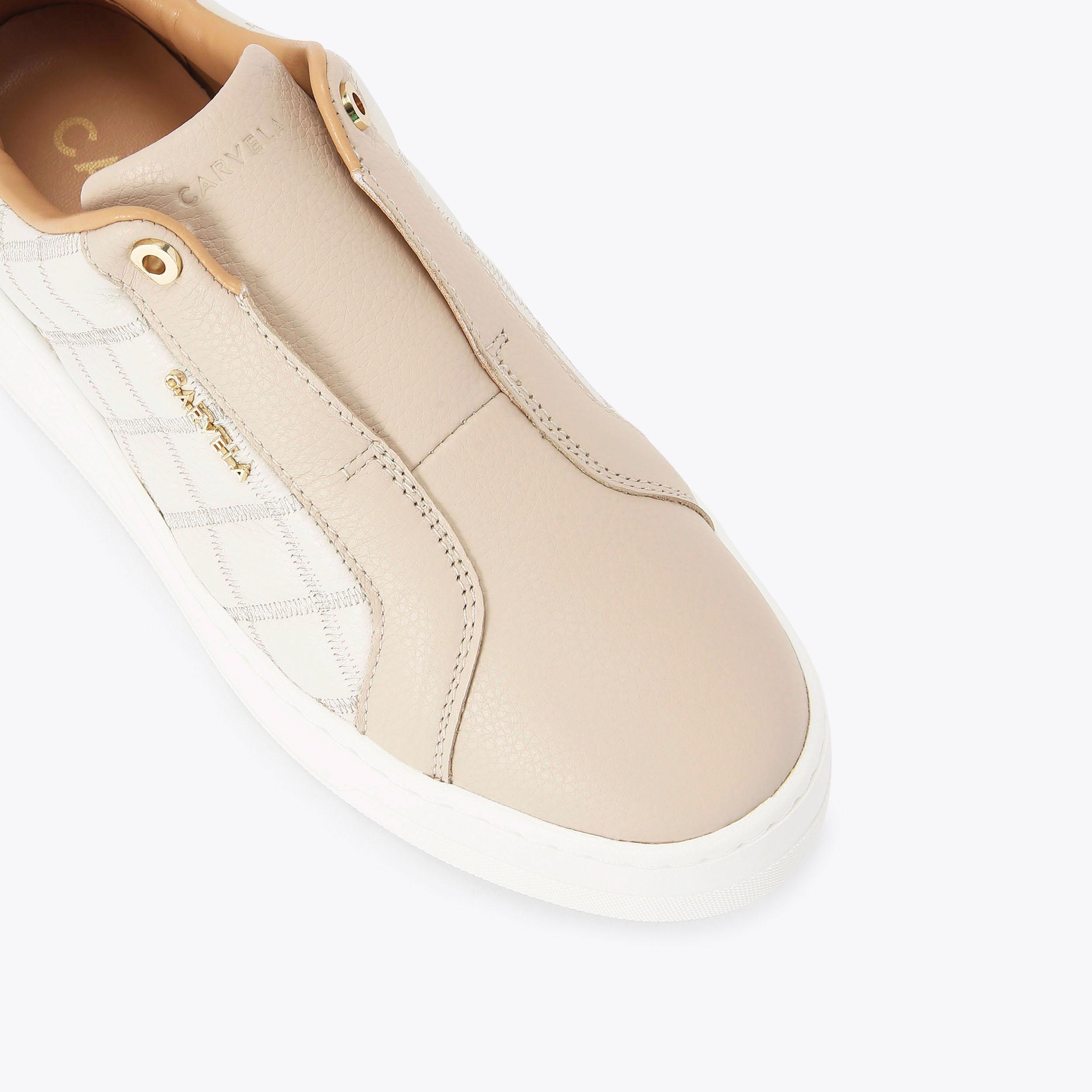 Carvela 2025 leather trainers