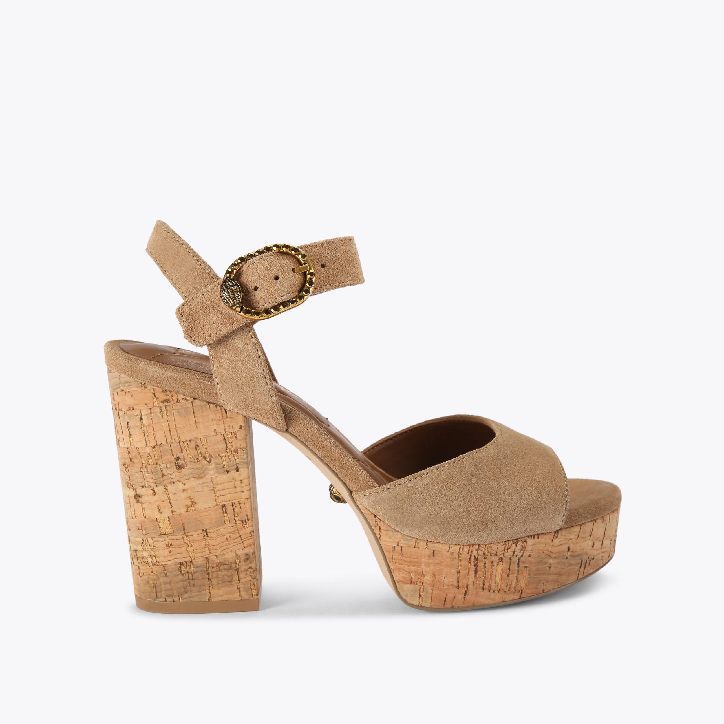 Kurt geiger beige heels sale