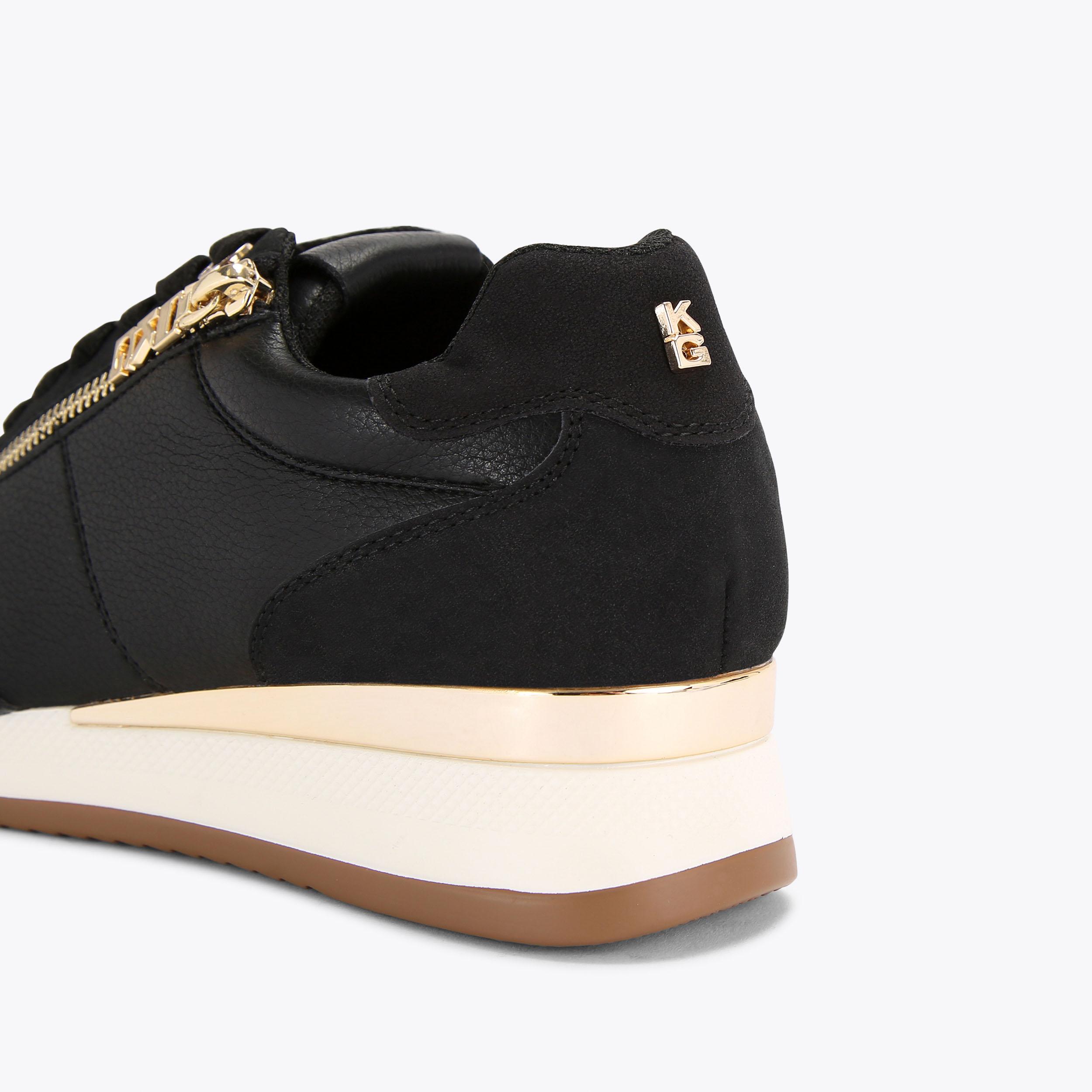 lina-black-lace-up-trainers-by-kg-kurt-geiger