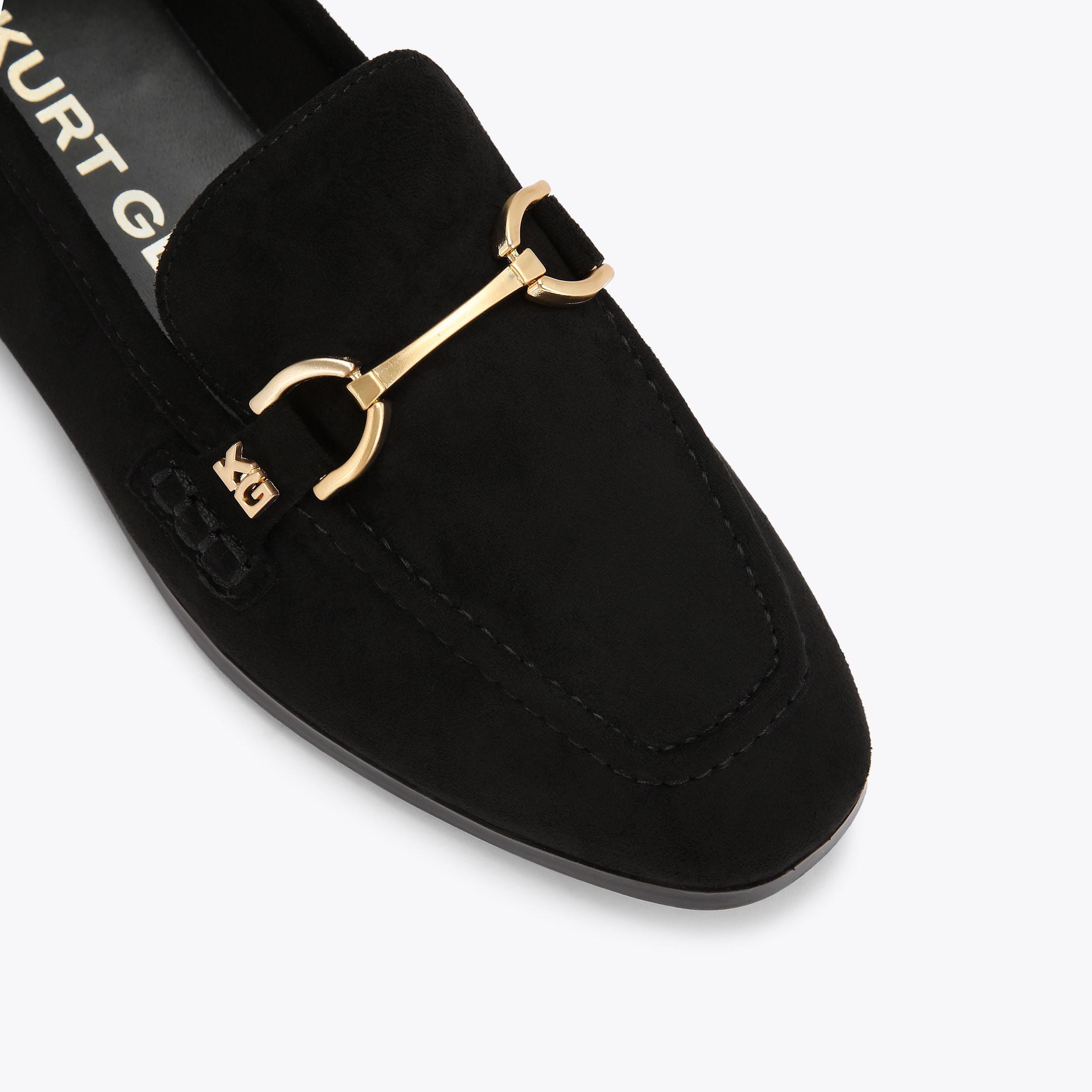 MADELINE Black Slip On Shoe by KG KURT GEIGER