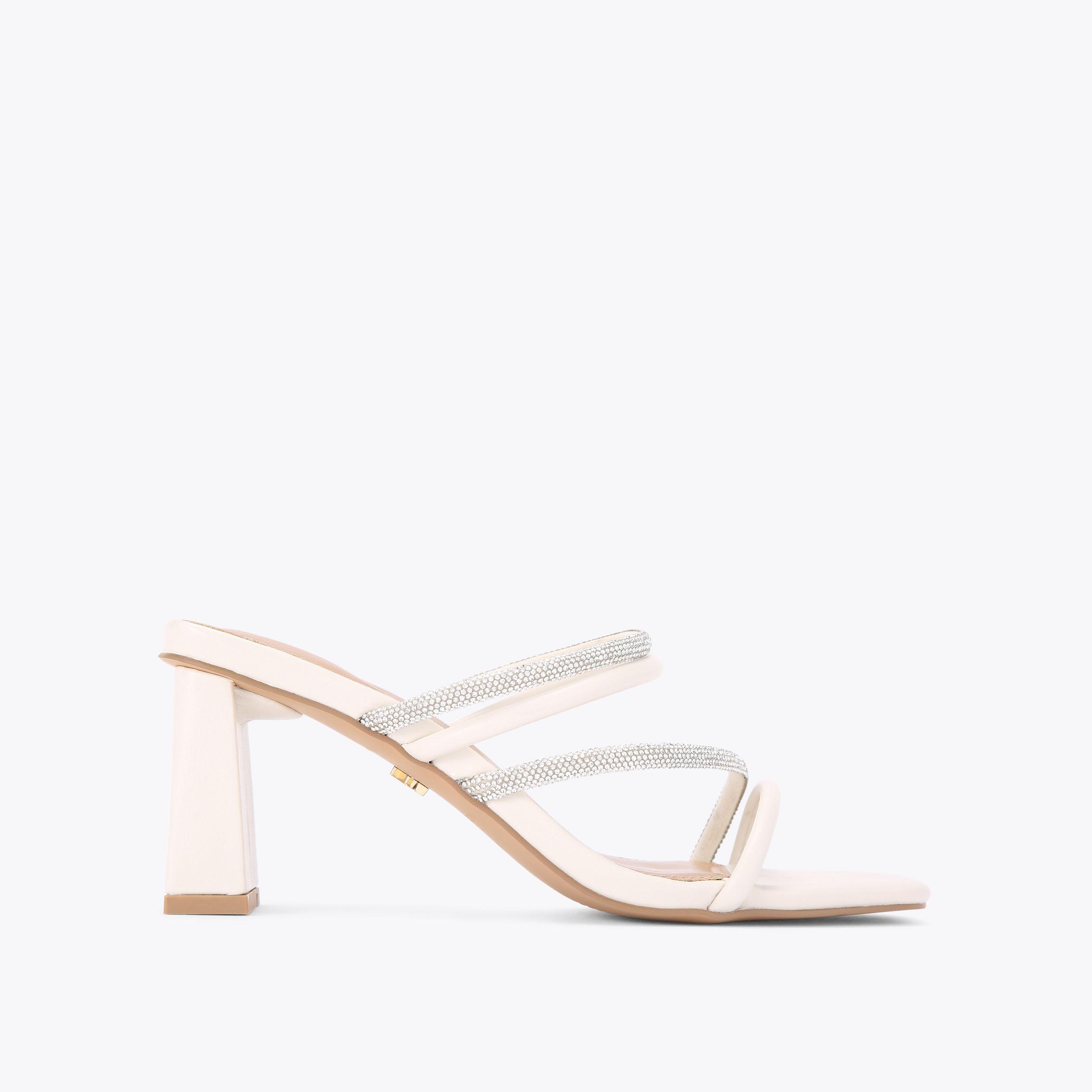 carvela by kurt geiger SASHA Bone Crystal Heels by KG KURT GEIGER