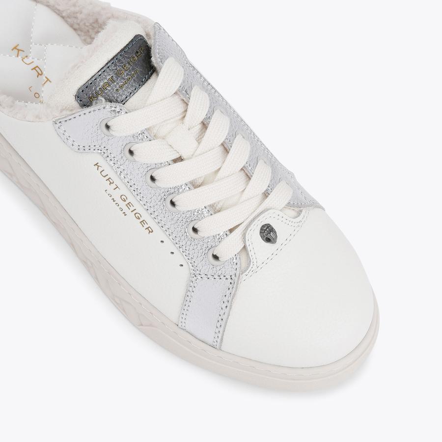 KENSINGTON CUPSOLE MULE Bone Leather Suede Slip On Sneaker