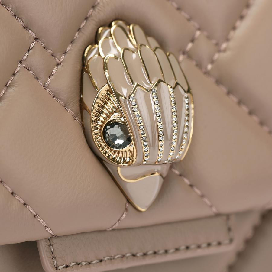 KENSINGTON BAG E Mushroom Shoulder Bag by KURT GEIGER LONDON