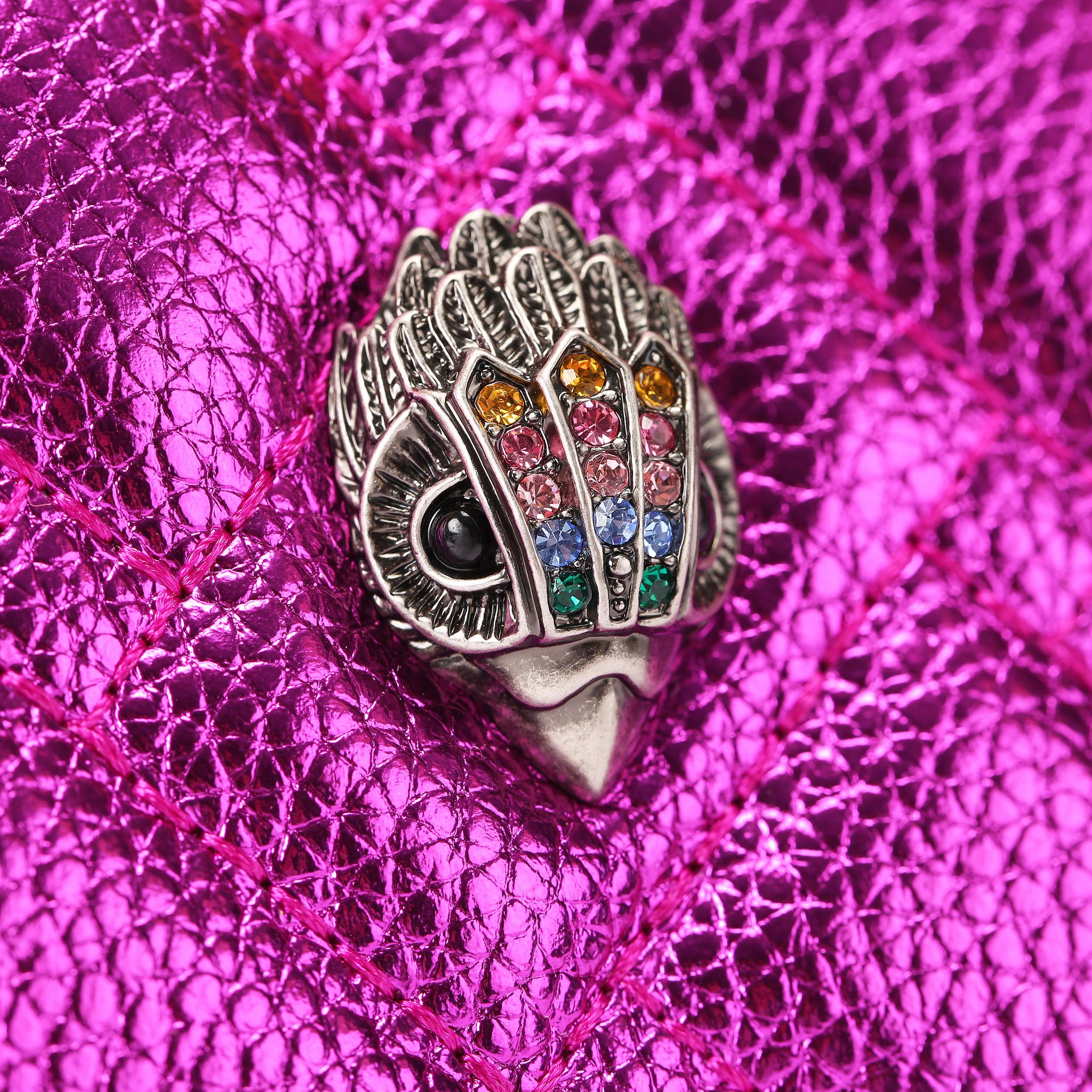 XS KENSINGTON SQ TOTE Rainbow Micro Tote Bag by KURT GEIGER LONDON