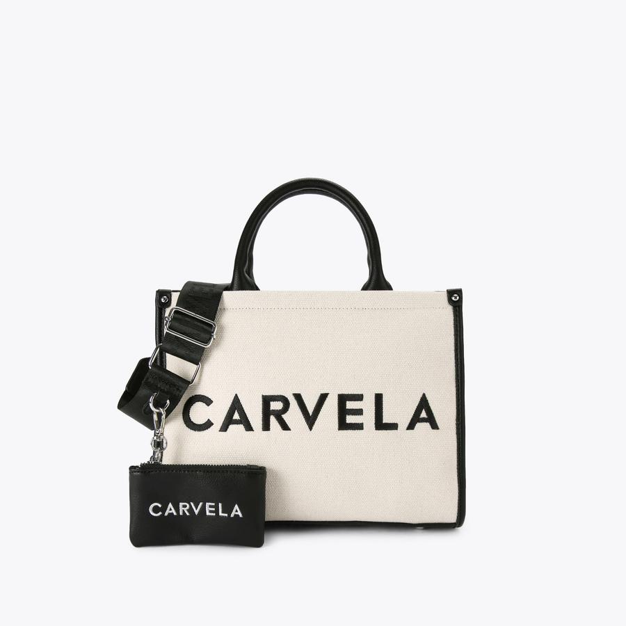 SORRENTO TOTE Beige Tote Bag by CARVELA