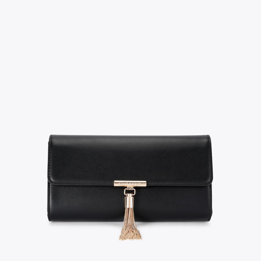 Gucci black purse shops with tassels