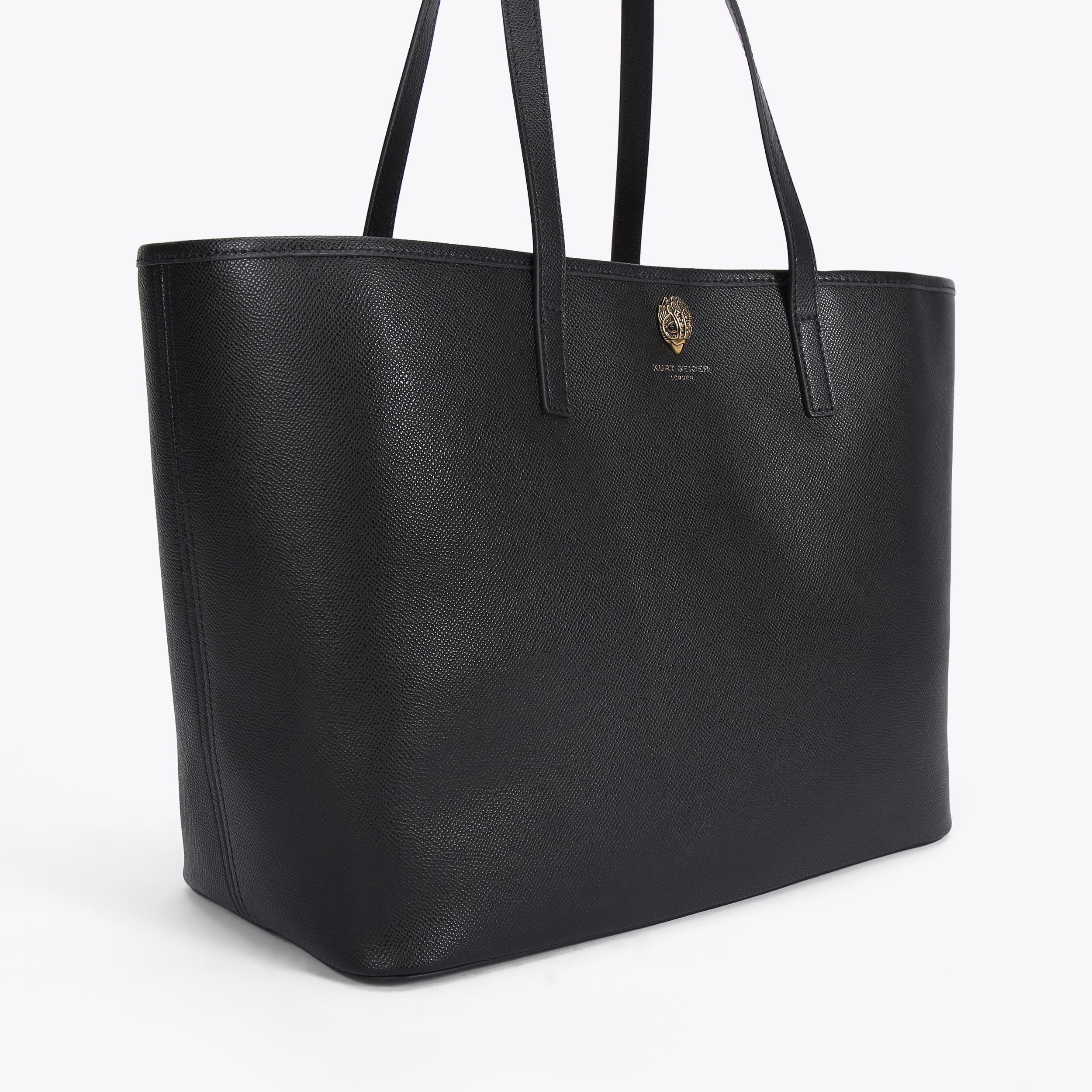 RICHMOND SHOPPER Black Shopper Bag by KURT GEIGER LONDON