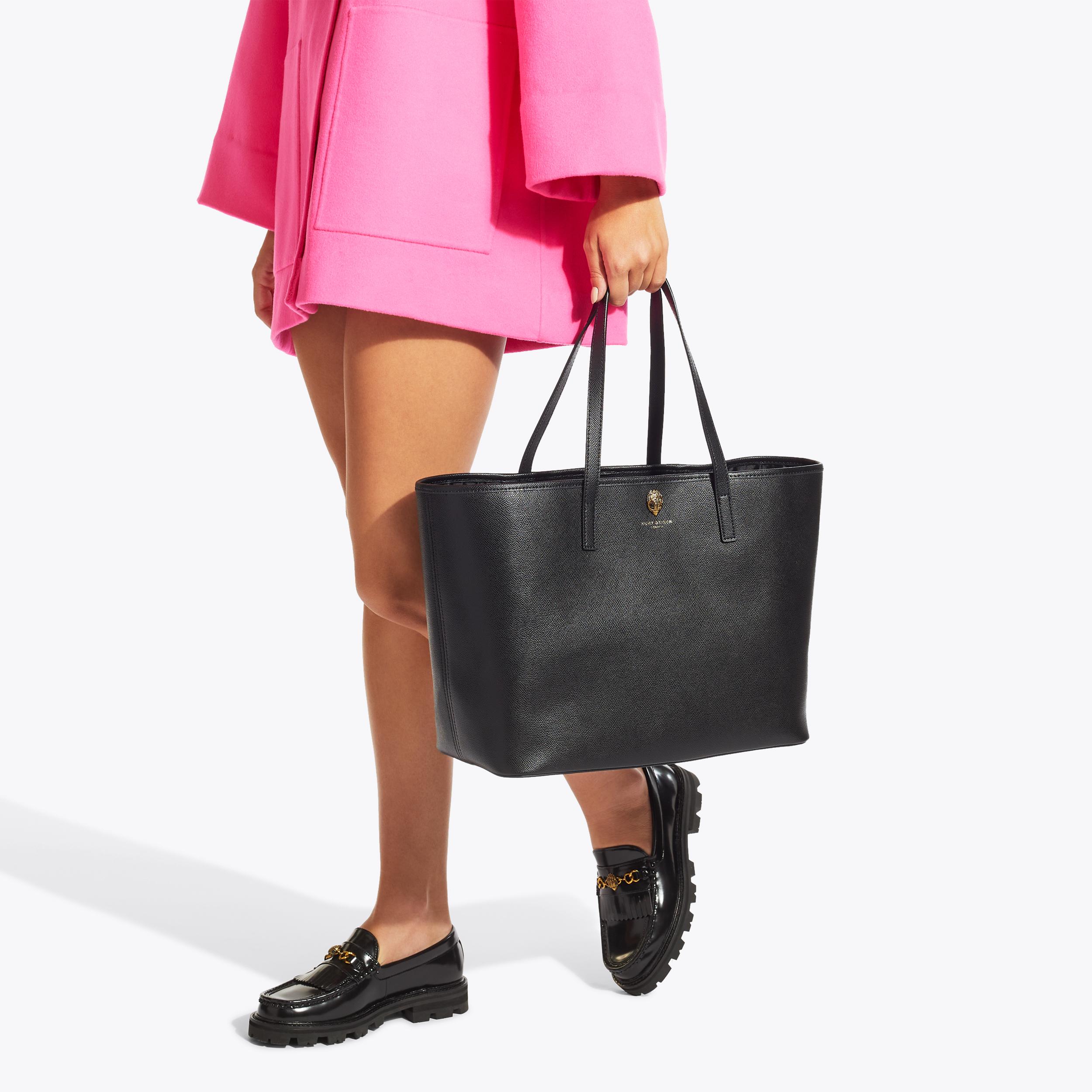 RICHMOND SHOPPER Black Shopper Bag by KURT GEIGER LONDON