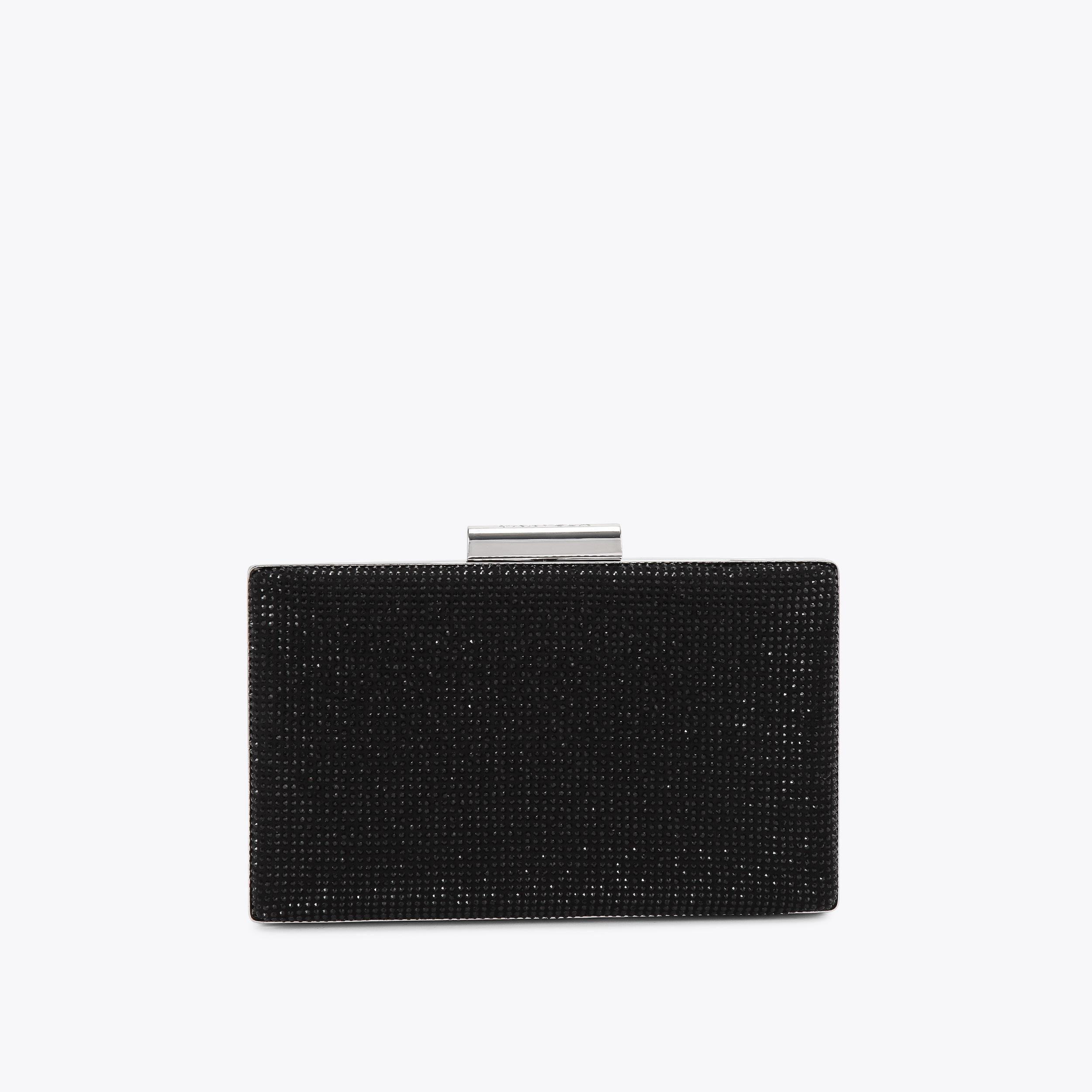 Kurt geiger store black clutch bag