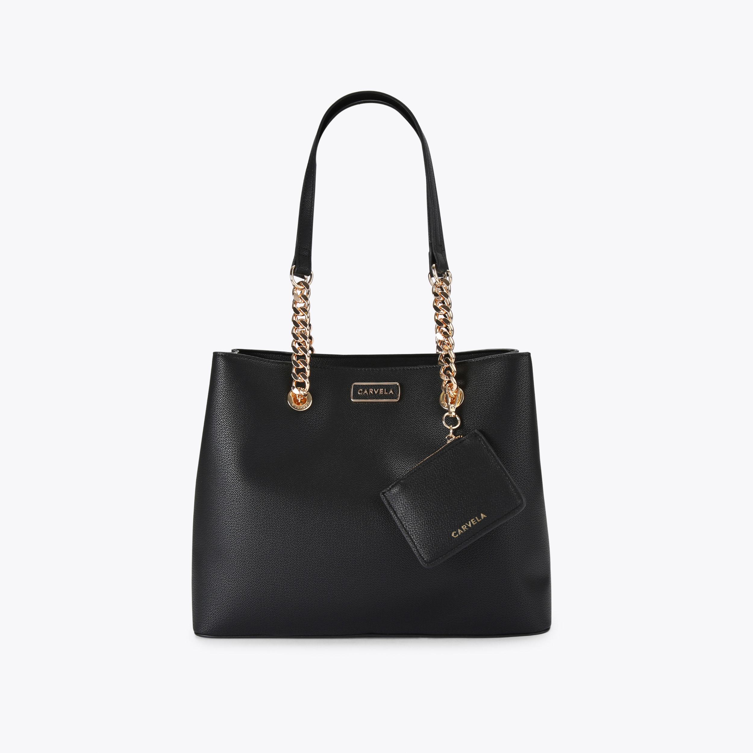 Carvela tote bag with chain handle on sale