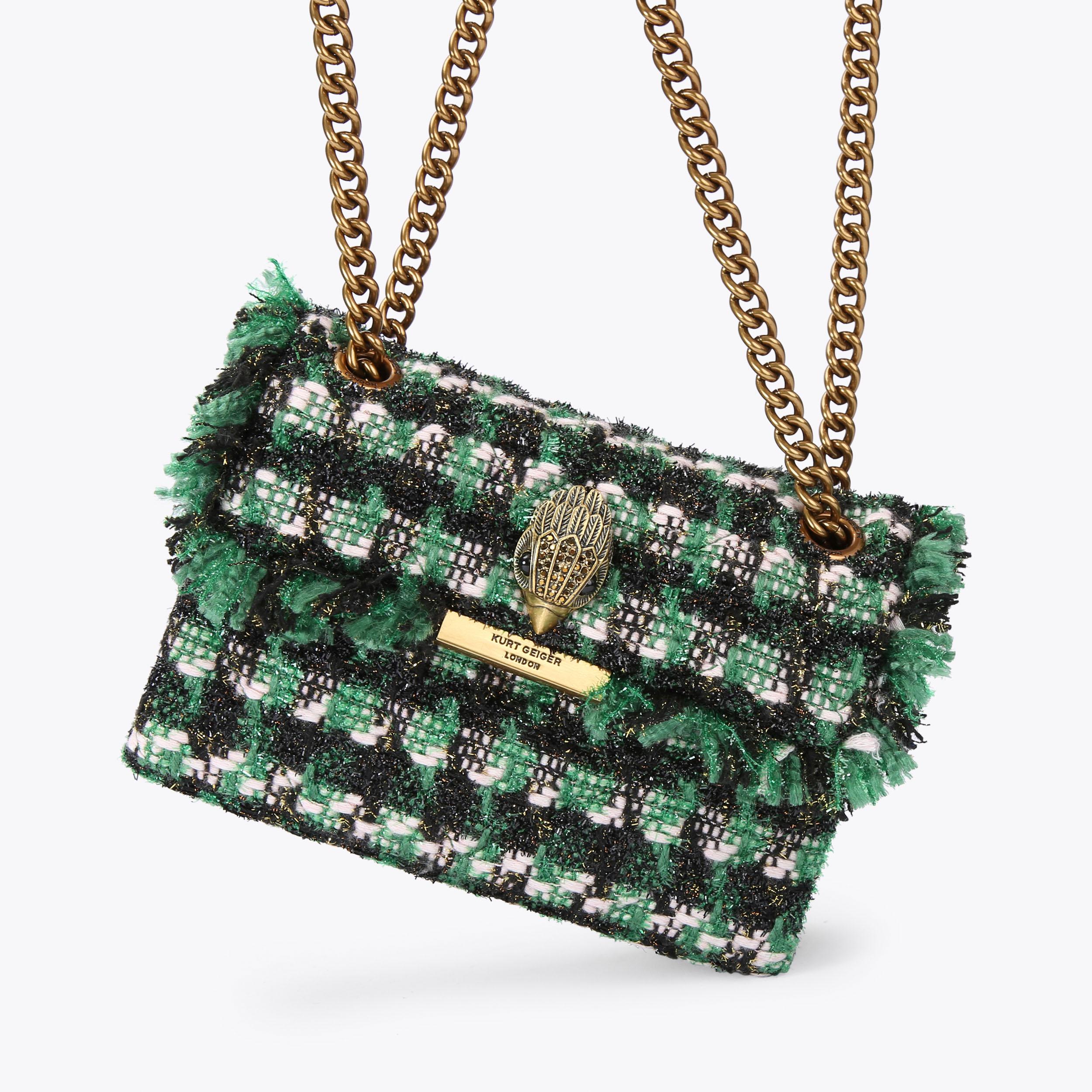 Kurt geiger tweed kensington bag sale