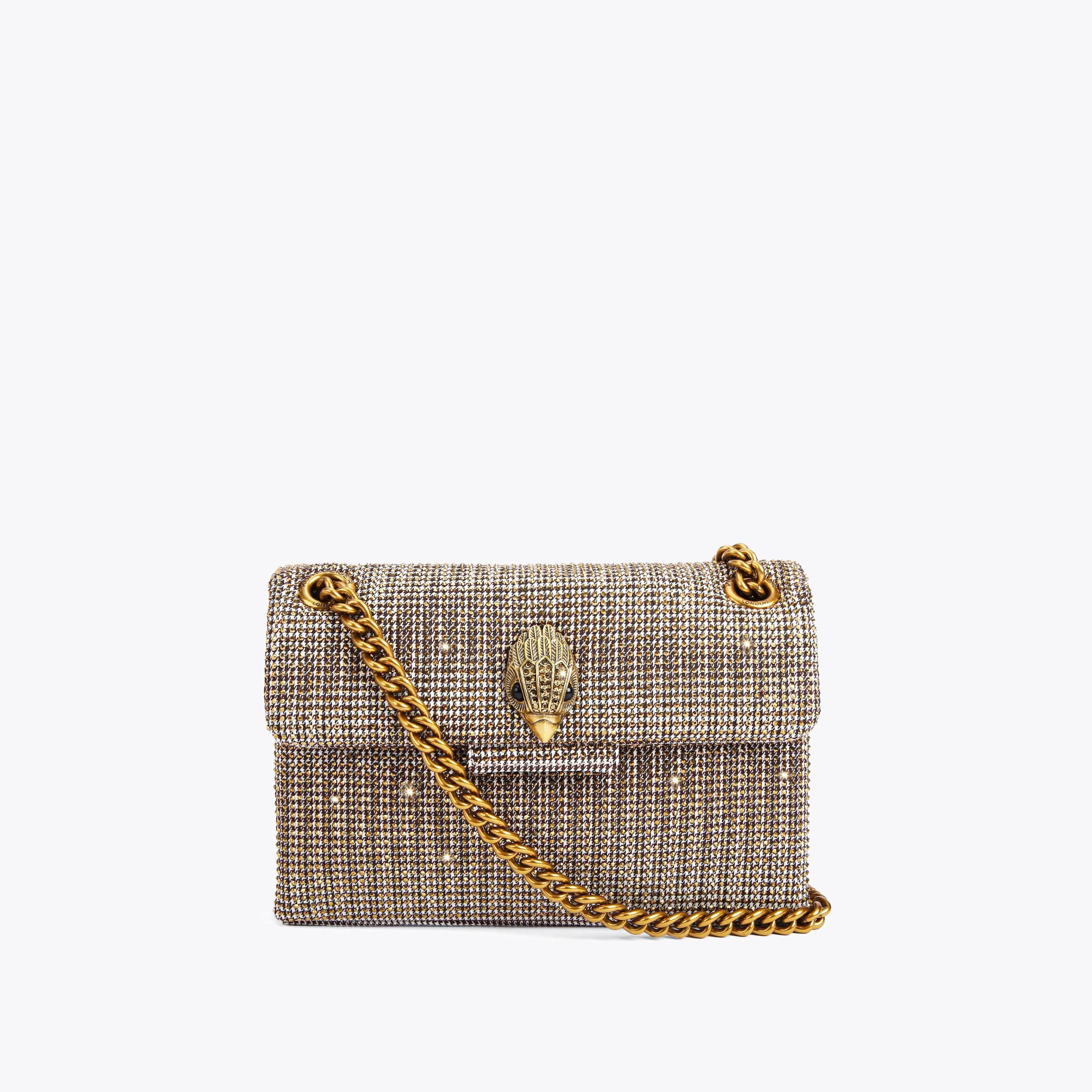 Kurt geiger store gold bag