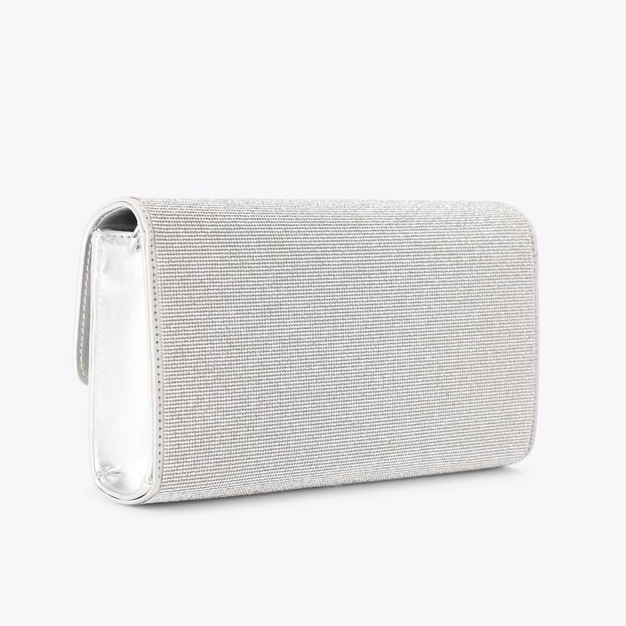 Large white clutch bag hotsell