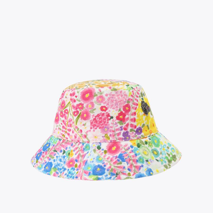 FC BUCKET HAT Floral Couture Bucket Hat by KURT GEIGER LONDON