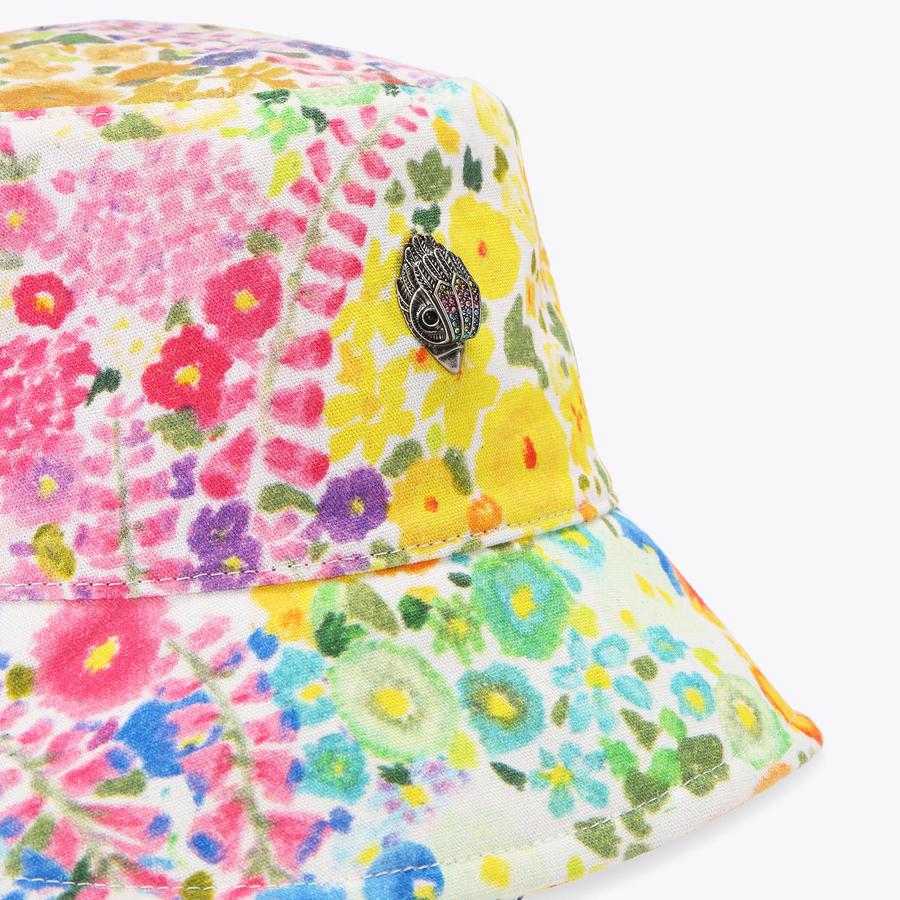 FC BUCKET HAT Floral Couture Bucket Hat by KURT GEIGER LONDON