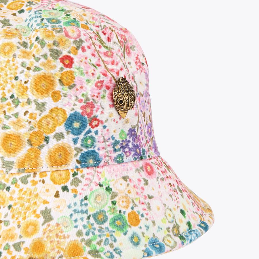 FC BUCKET HAT Floral Couture Bucket Hat by KURT GEIGER LONDON