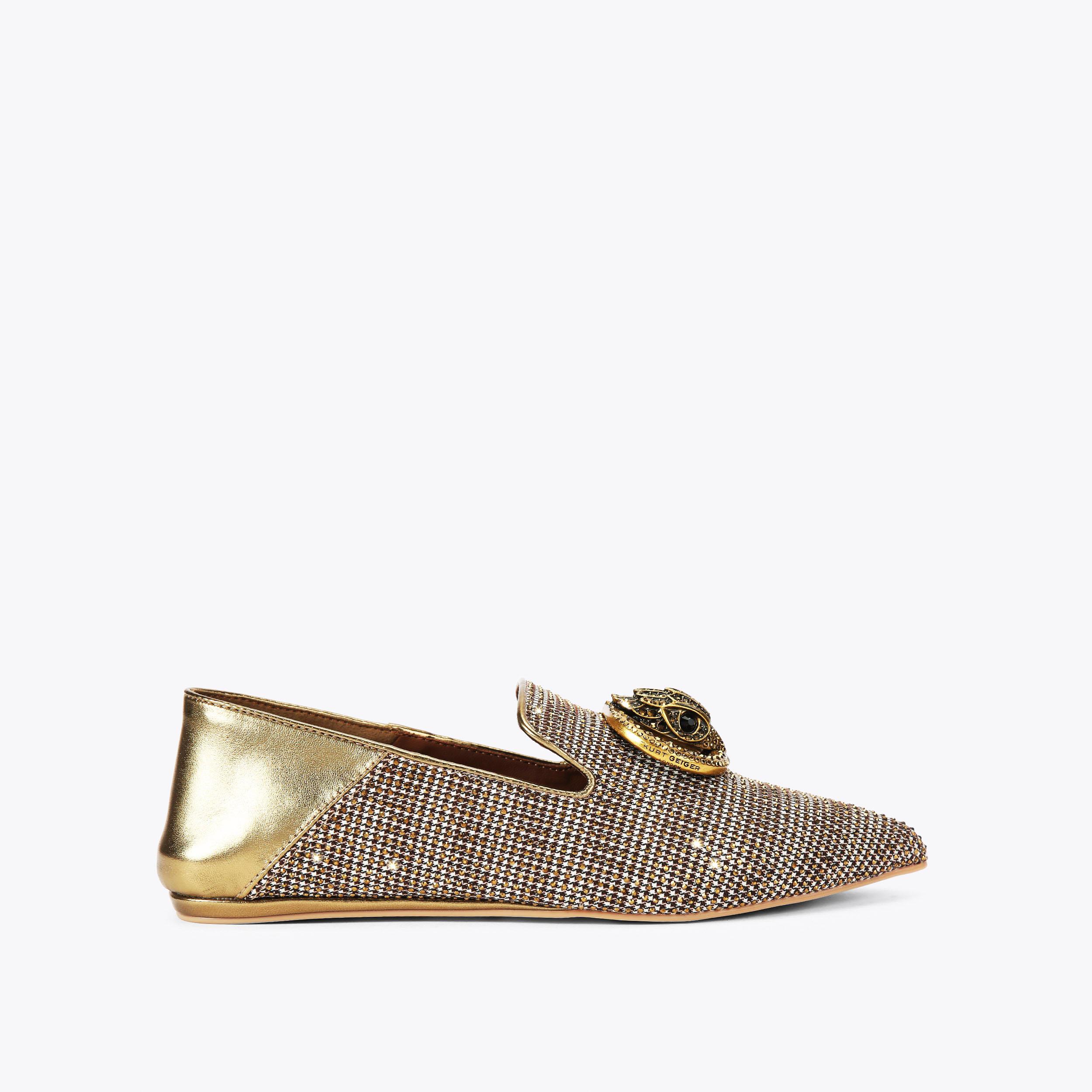 CHELSEA POINT SLIP ON Black Croc Slip On Loafer by KURT