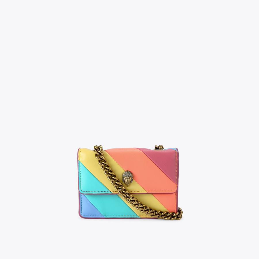 MICRO KENSINGTON L Striped Cross Body Mini Bag by KURT