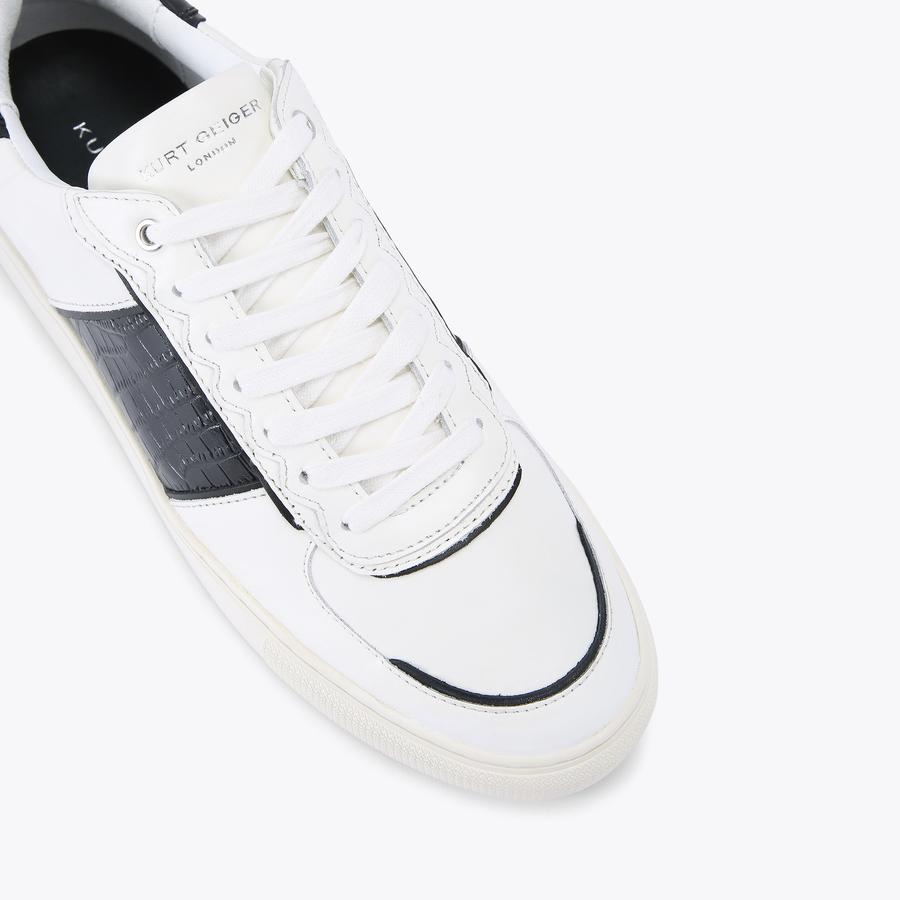 LENNON COURT Black White Sneaker by KURT GEIGER LONDON