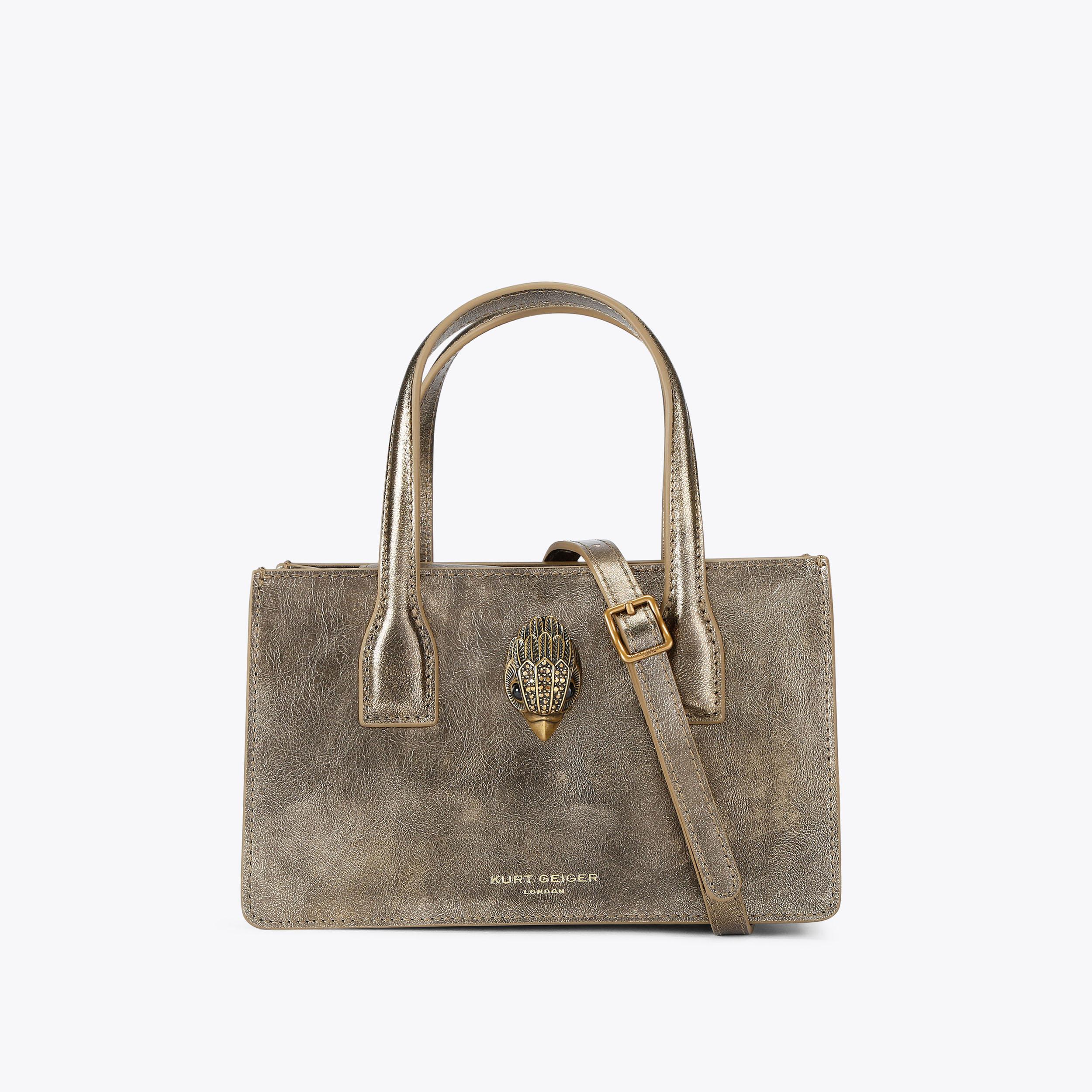 Mini Bond Tote Bag - metallics