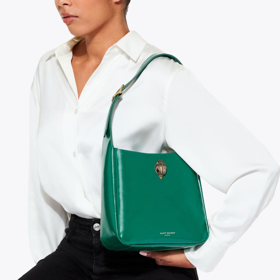 ★COVERNAT WOMAN★ Cloverheart Ecofur Hobo Bag Green CO2304T Covernat Shoulder Bags Items | 60% - Asian Fashion Online Store