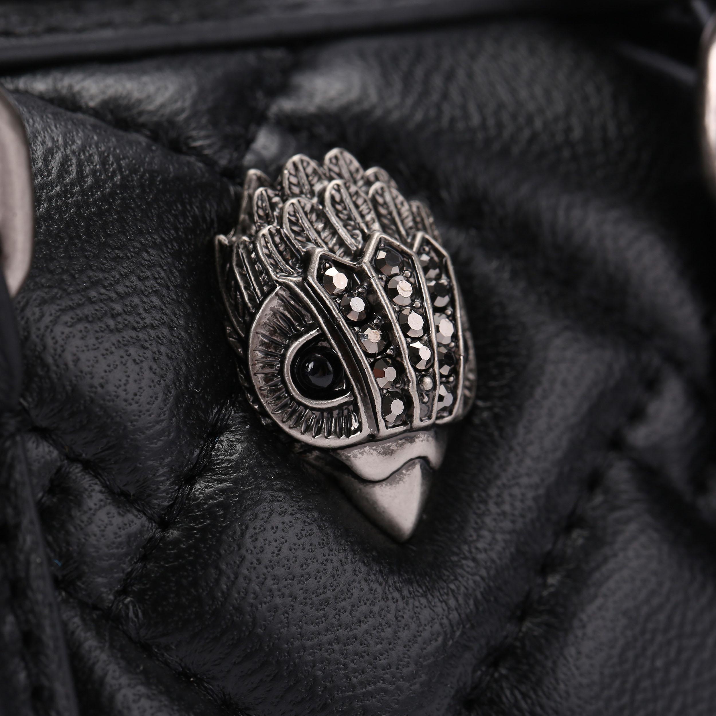 *p(R)ojectR® Big Logo Boston Bag XS KENSINGTON BOSTON Black Boston Bowling Bag by KURT GEIGER