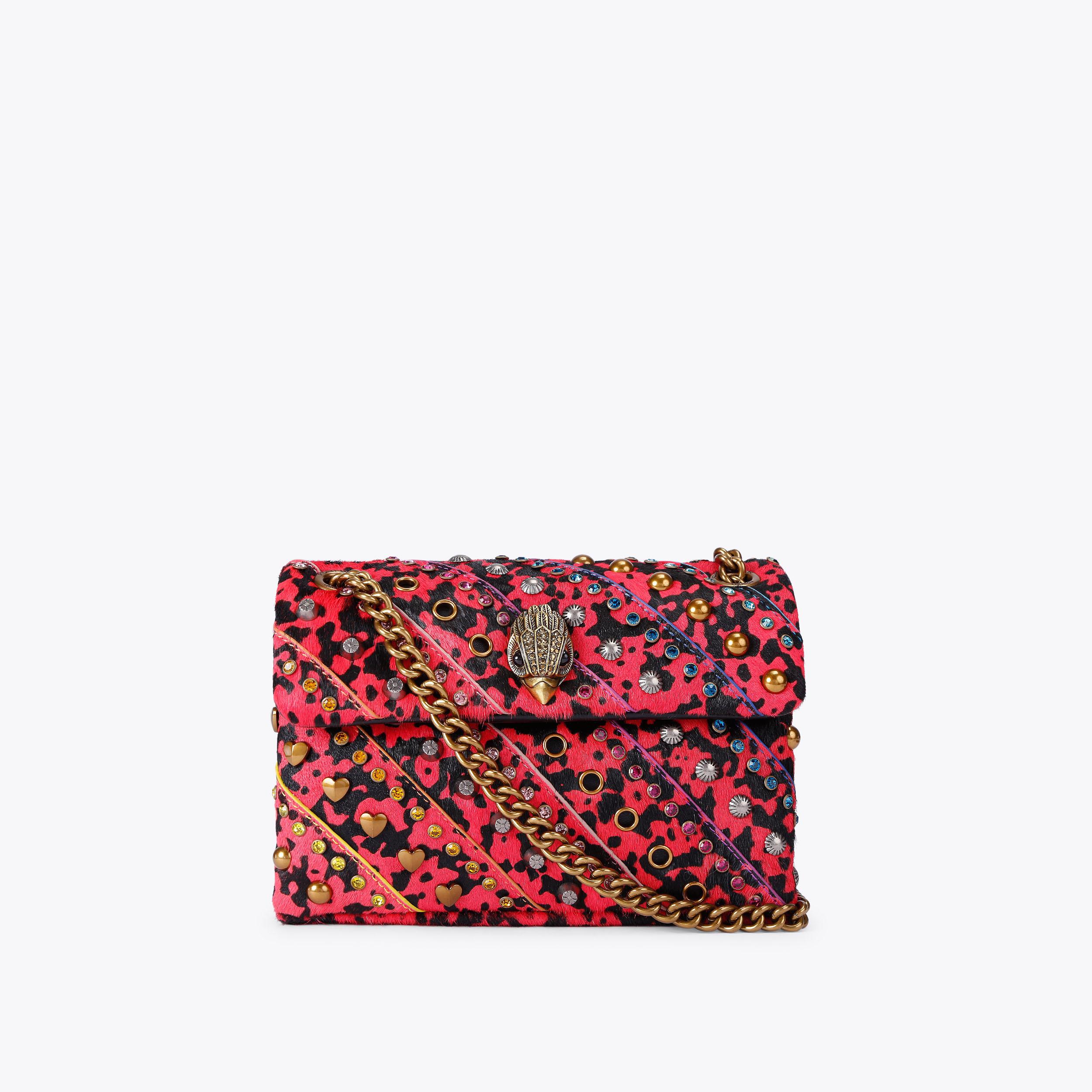 MINI KENSINGTON X BAG Black Quilted Leather Mini Bag by KURT