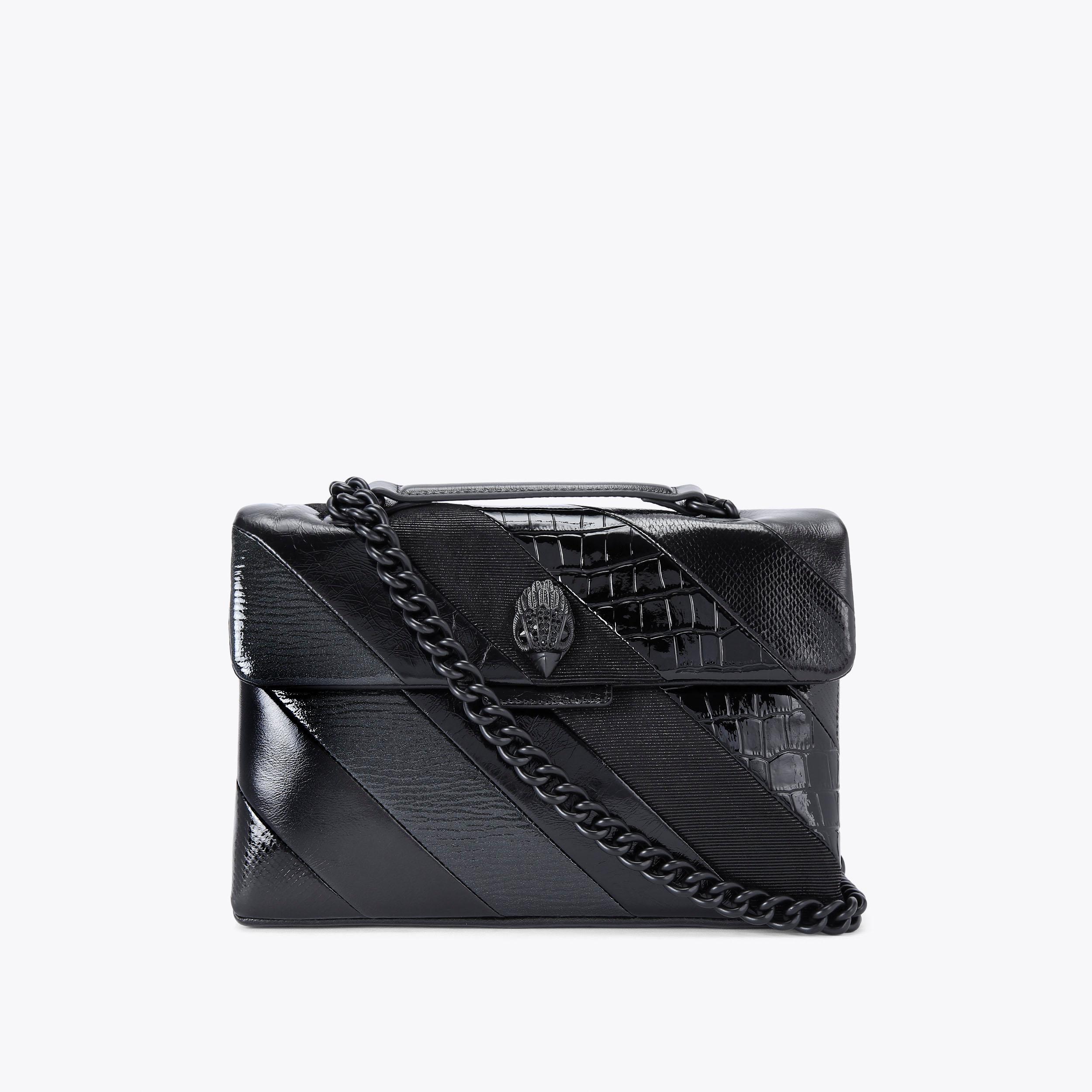 Kurt geiger black kensington bag sale