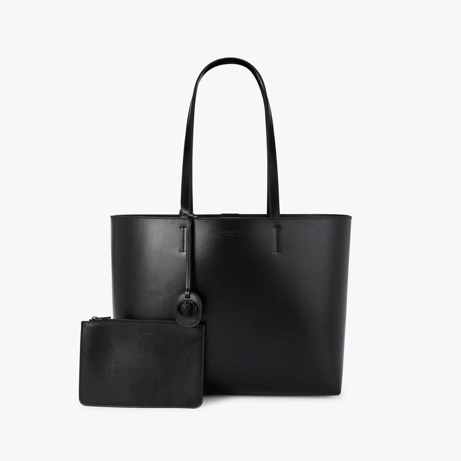 CHELSEA SHOPPER BAG DR Black Drench Shopper Bag by KURT