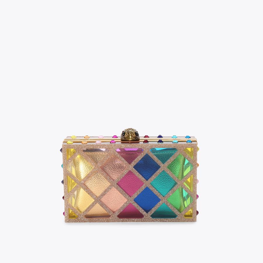 【美品】Louren flower jacquard clutch bag Christian Louboutin | Loubi54 floral satin clutch | Savannahs