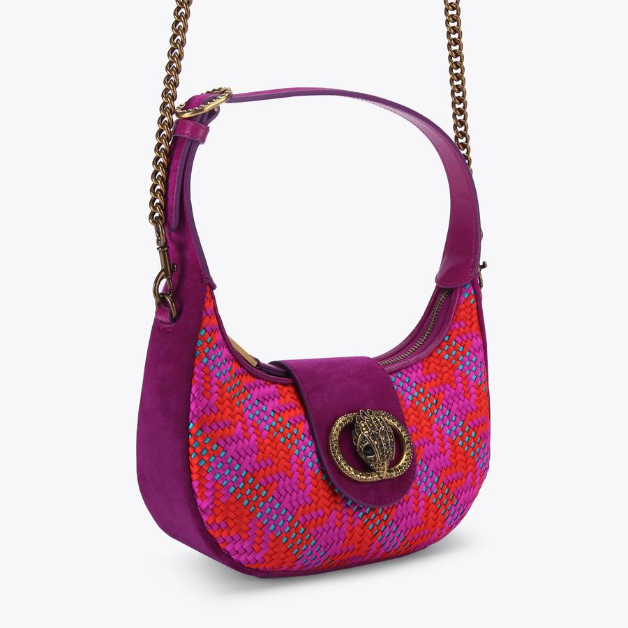 ★JOY GRYSON★ Chelsea Hobo Bag Small LW1AA1590_CQ SM CHELSEA HOBO Black Leather Hobo Purse by KURT GEIGER LONDON