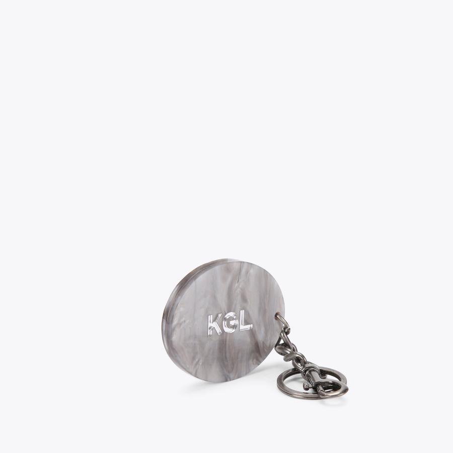 OVAL KEY RING Oval Round Key Ring by KURT GEIGER LONDON