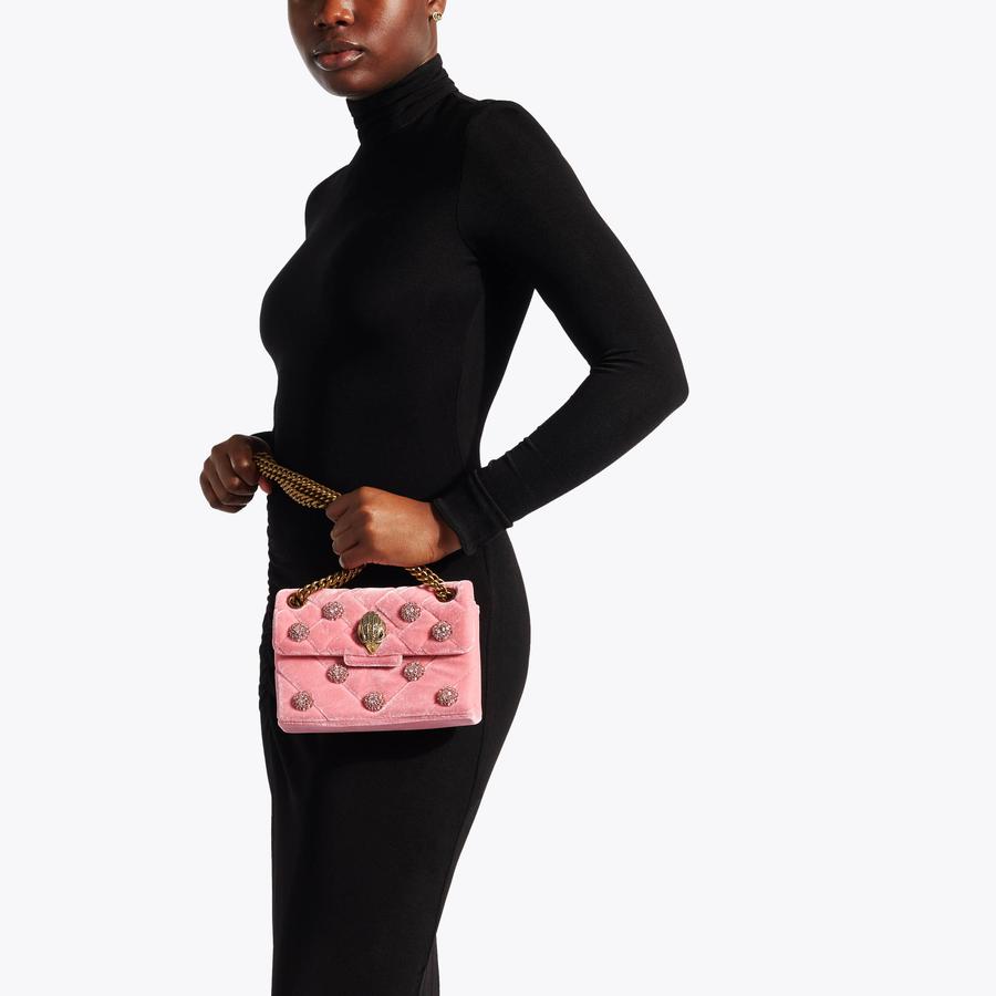 Kurt geiger velvet mini kensington bag hotsell