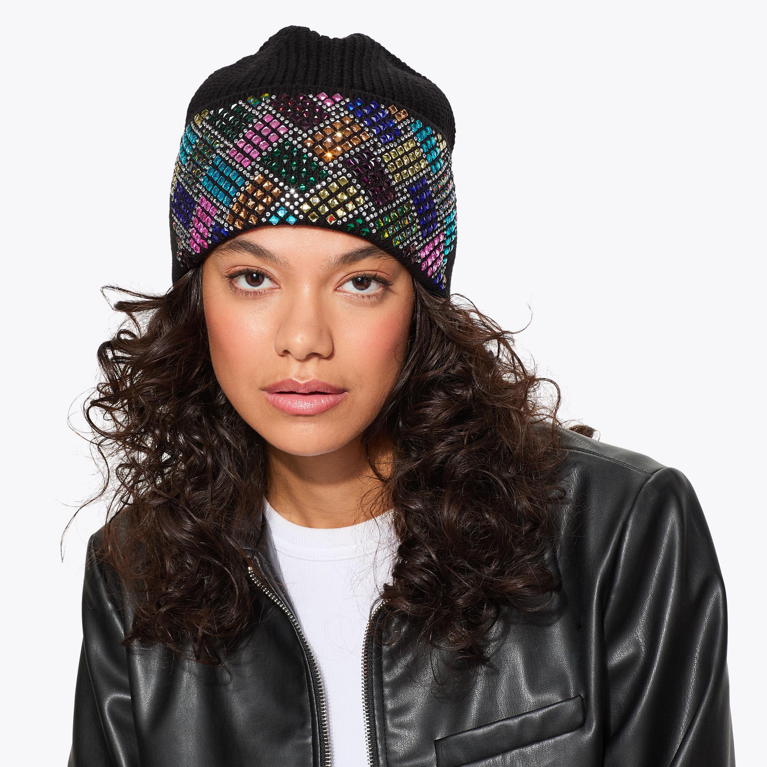 CRYSTAL KENSINGTON BEANIE Crystal Turn Up Beanie by KURT