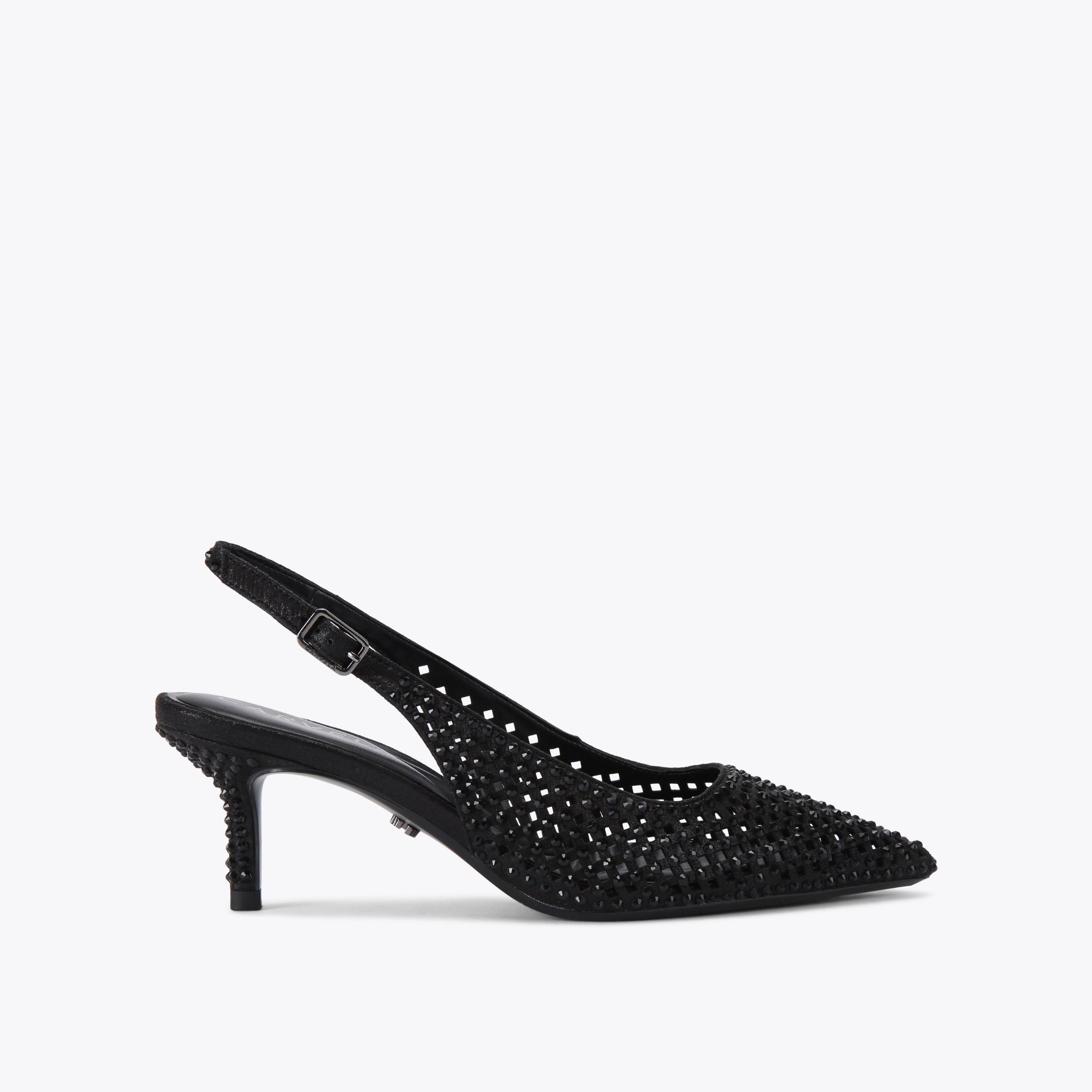 Kurt geiger carvela black shops heels