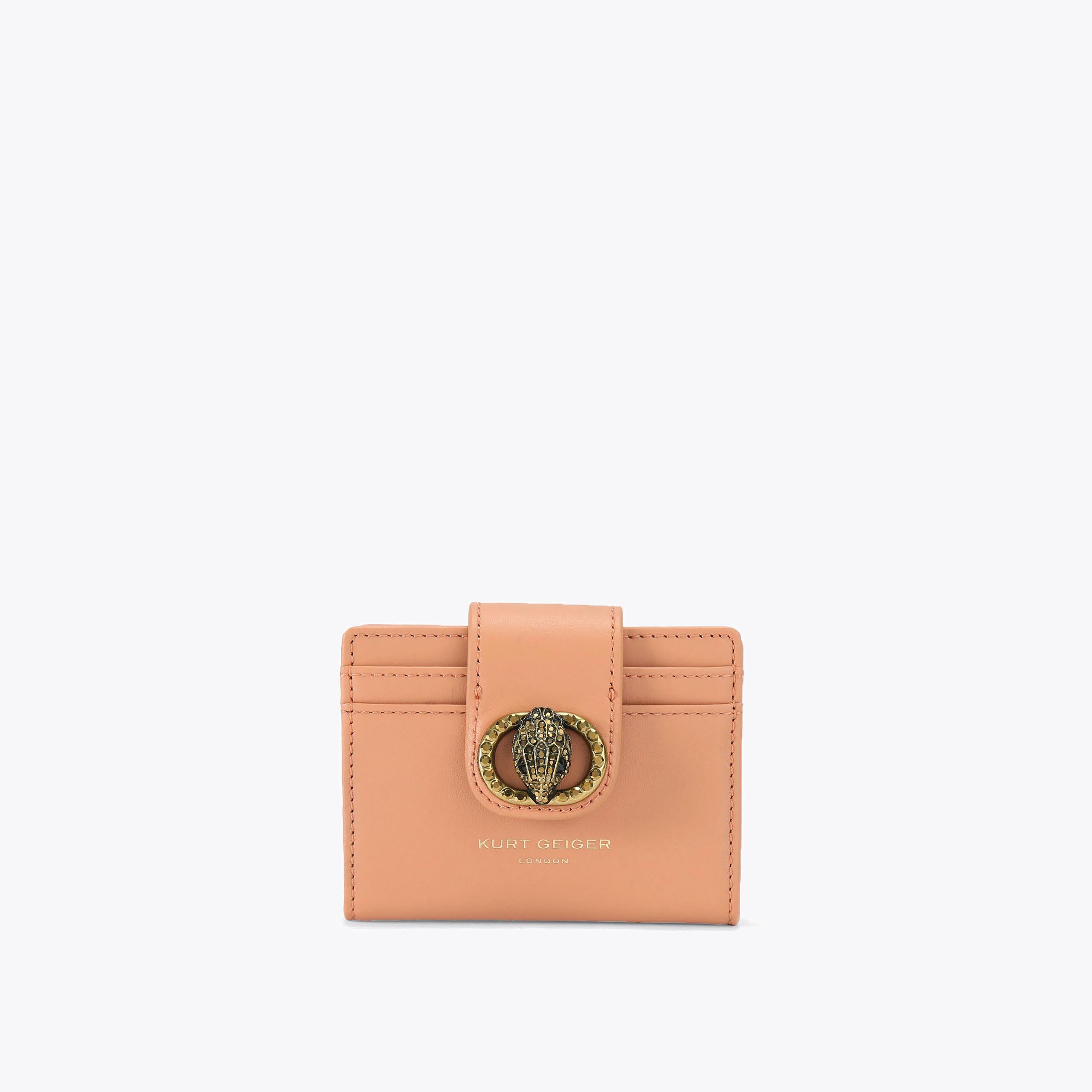 carvela by kurt geiger CHELSEA MULTI CARD Tan Flap Over Wallet by KURT GEIGER LONDON
