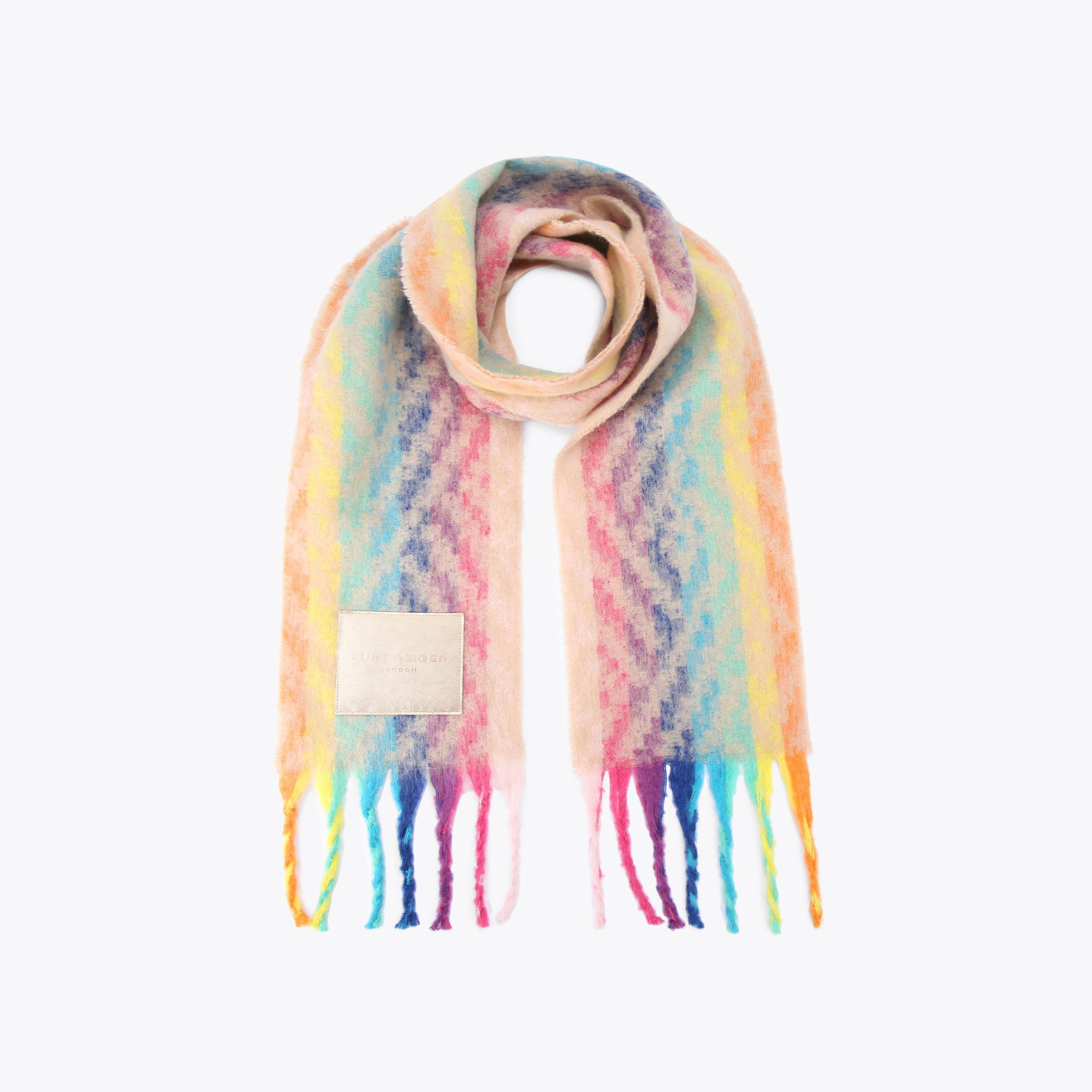 2019 Ostrich Feather & Mohair Scarf | Authentic & Vintage | ReSee