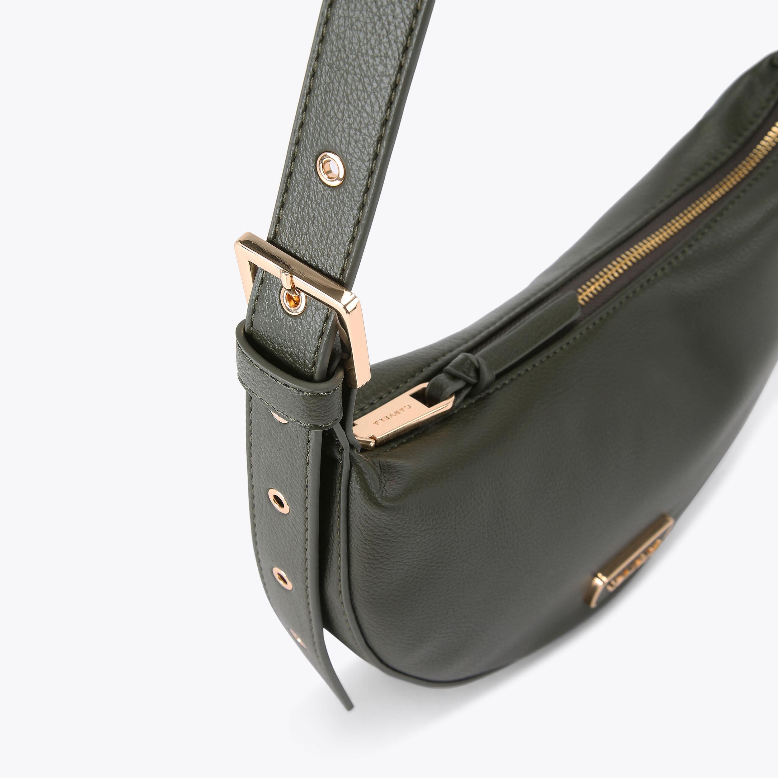 MILANO SLING BAG Khaki Sling Back by CARVELA