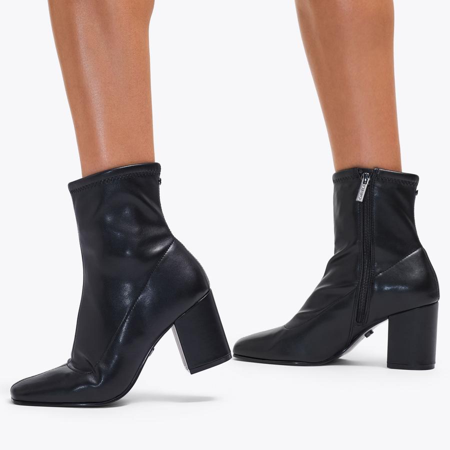 STRUT ANKLE Black Ankle Boot by CARVELA