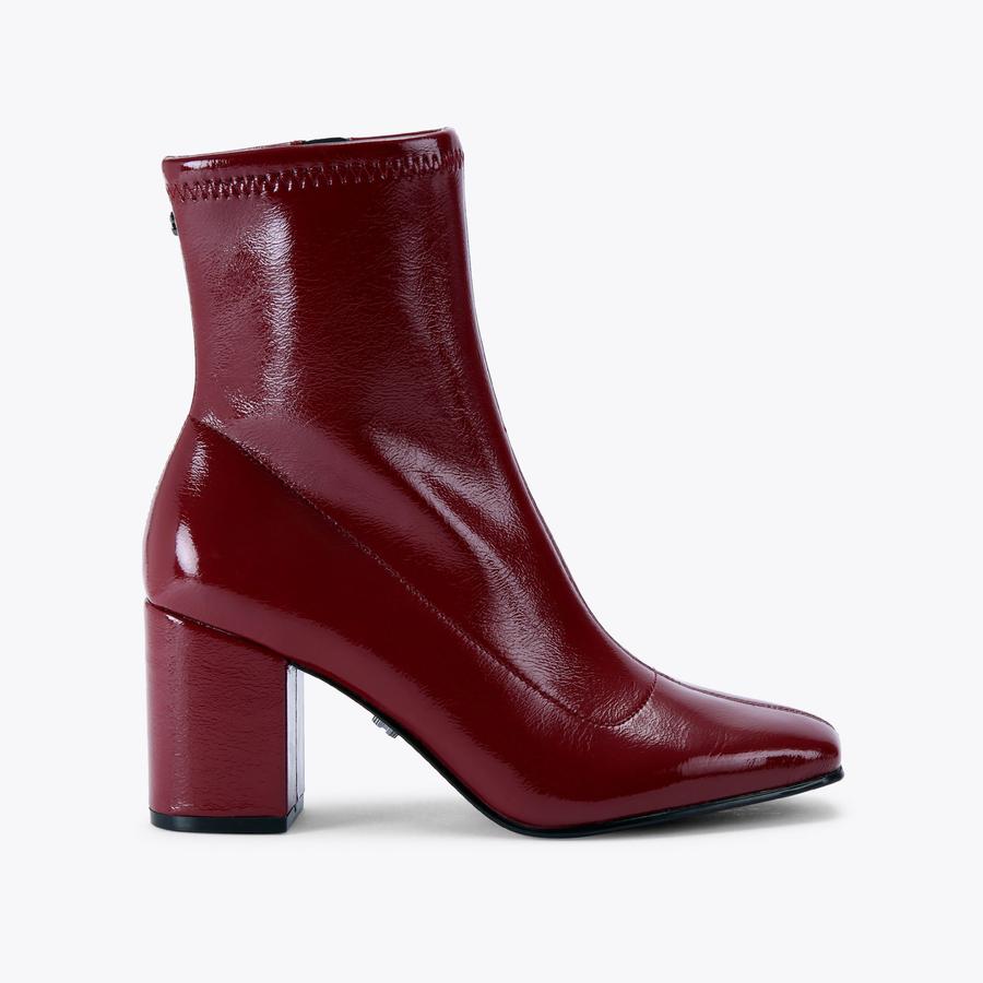 Kurt geiger red boots best sale