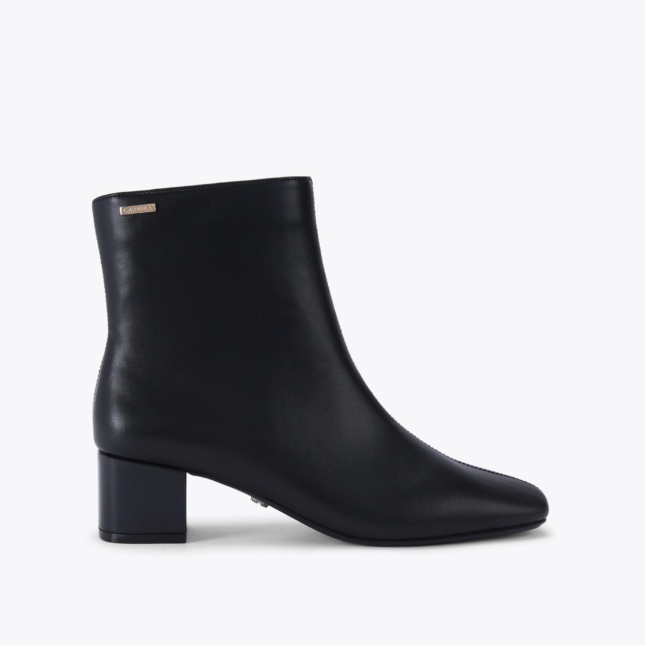 CLEO ANKLE Black Ankle Boot by CARVELA