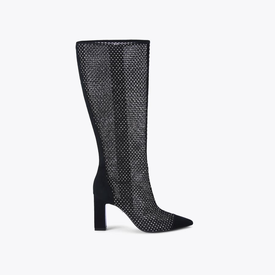 HOTSOX KNEE POINT Crystal Knee High Boot by CARVELA