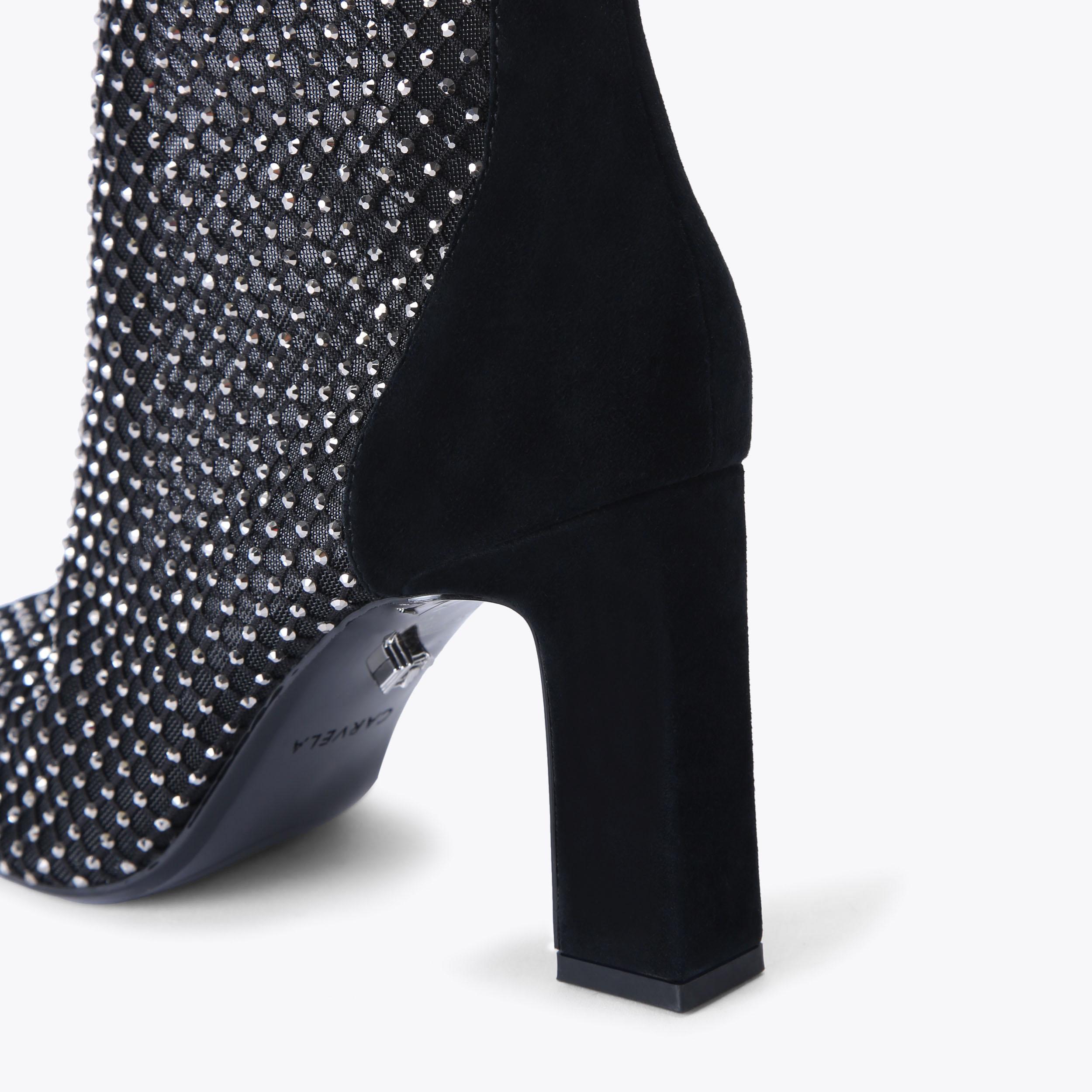 HOTSOX KNEE POINT Crystal Knee High Boot by CARVELA